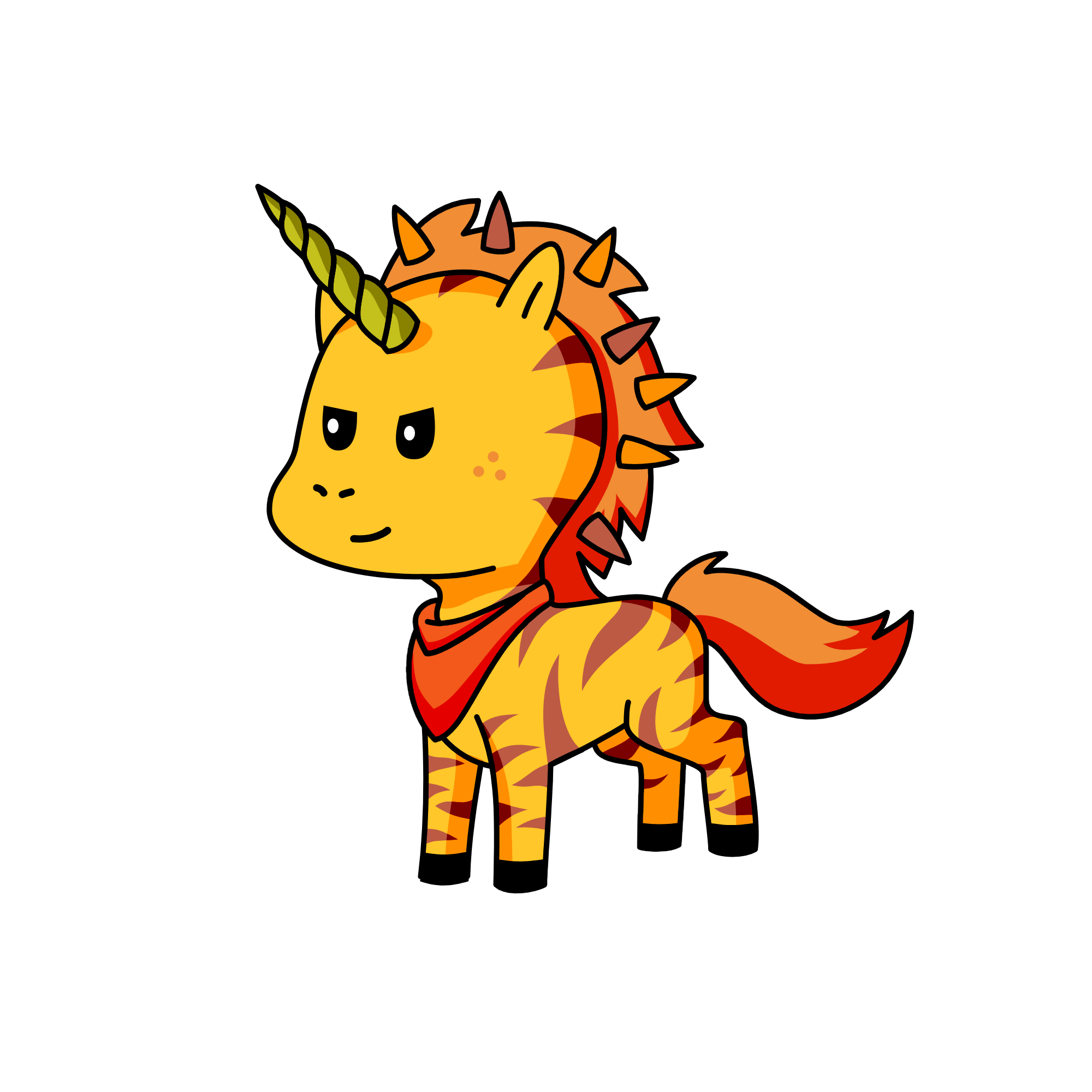 prince inferno , the unicorn