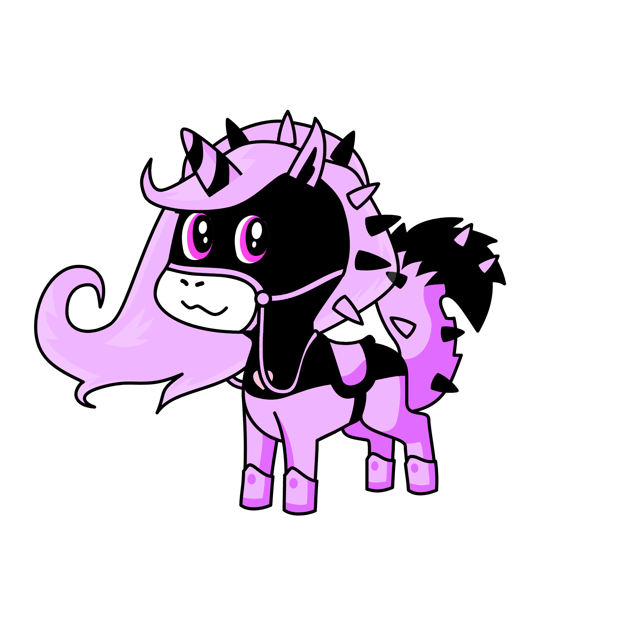 °+.かい.+°, the unicorn