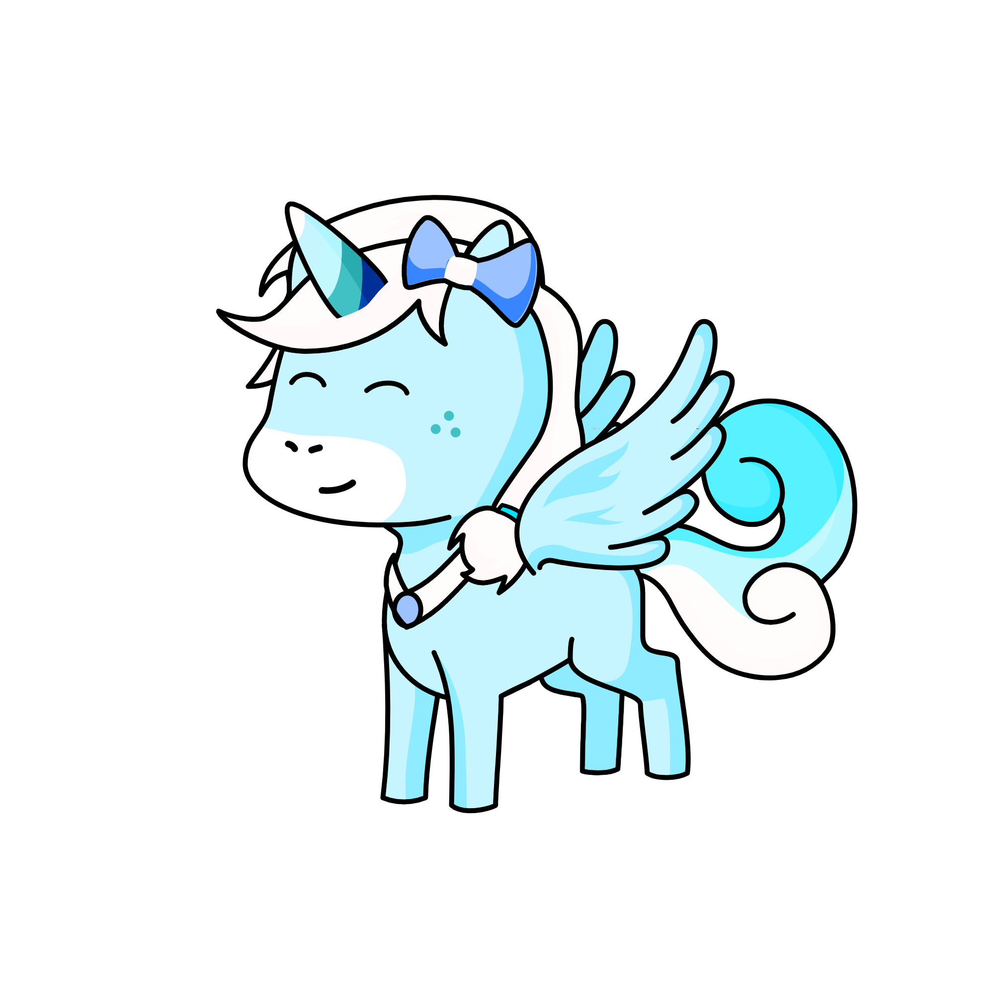 Princess Crystal, the unicorn
