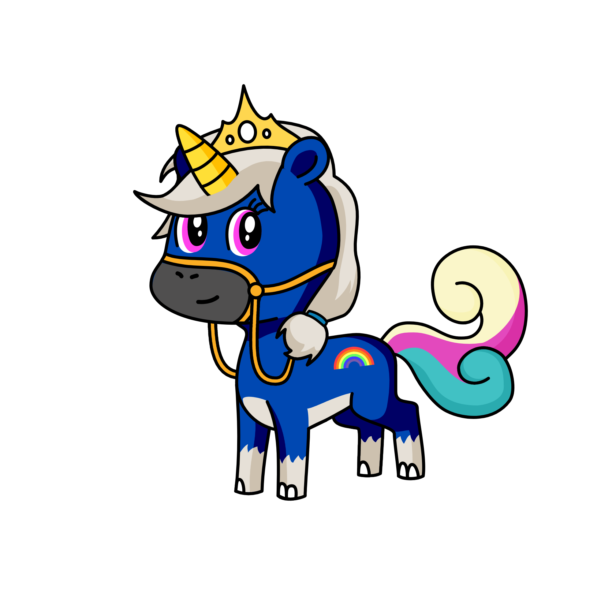 friend, the unicorn