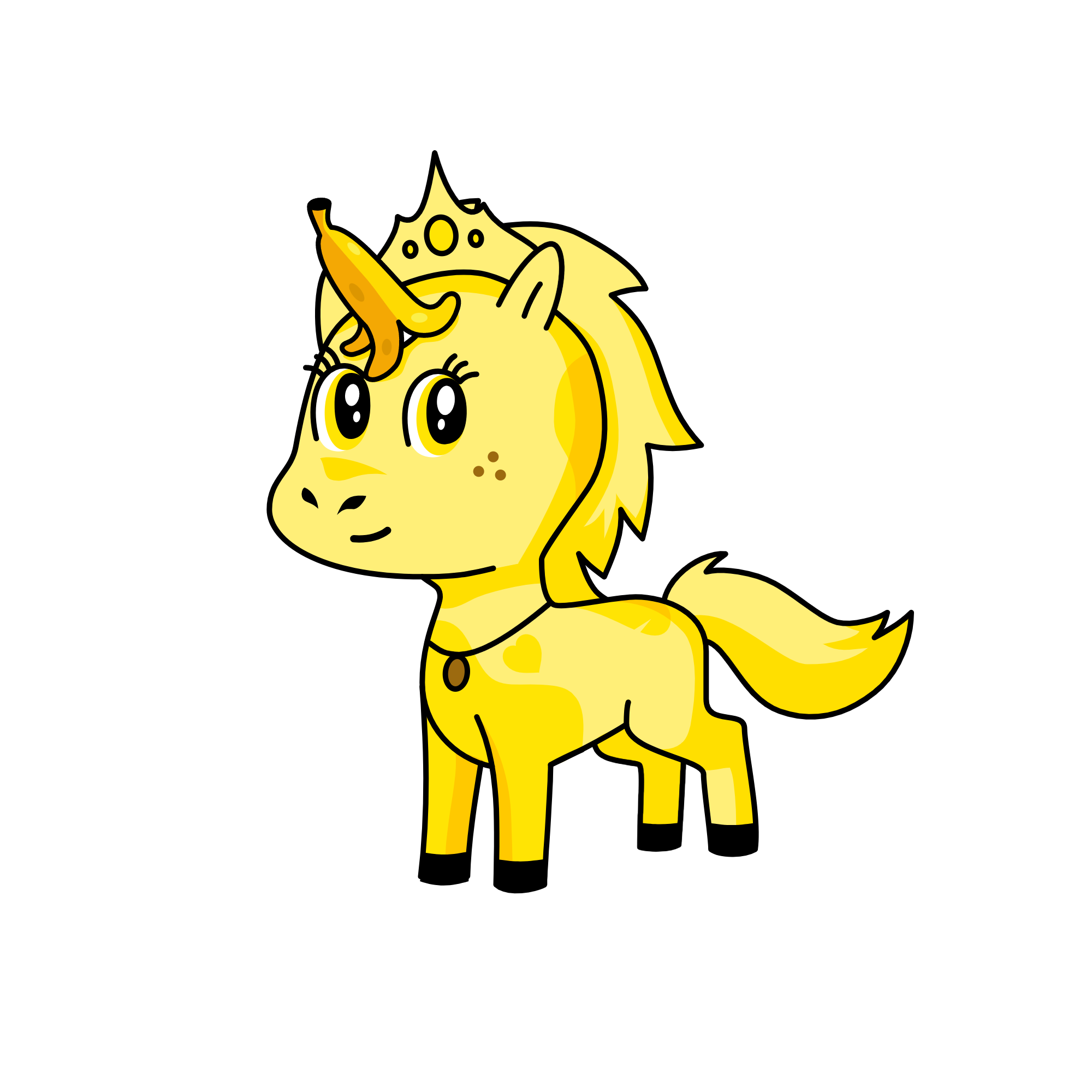Banana, the unicorn
