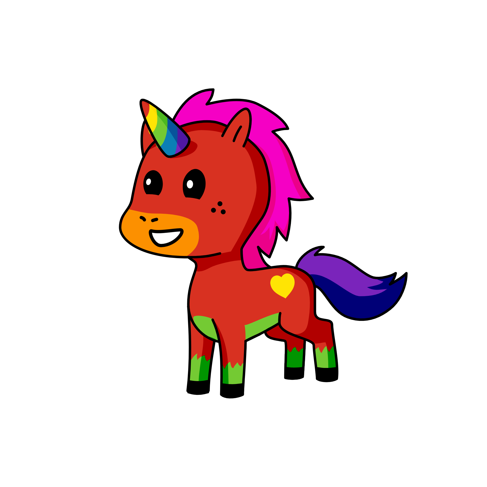 Cotton Candy, the unicorn