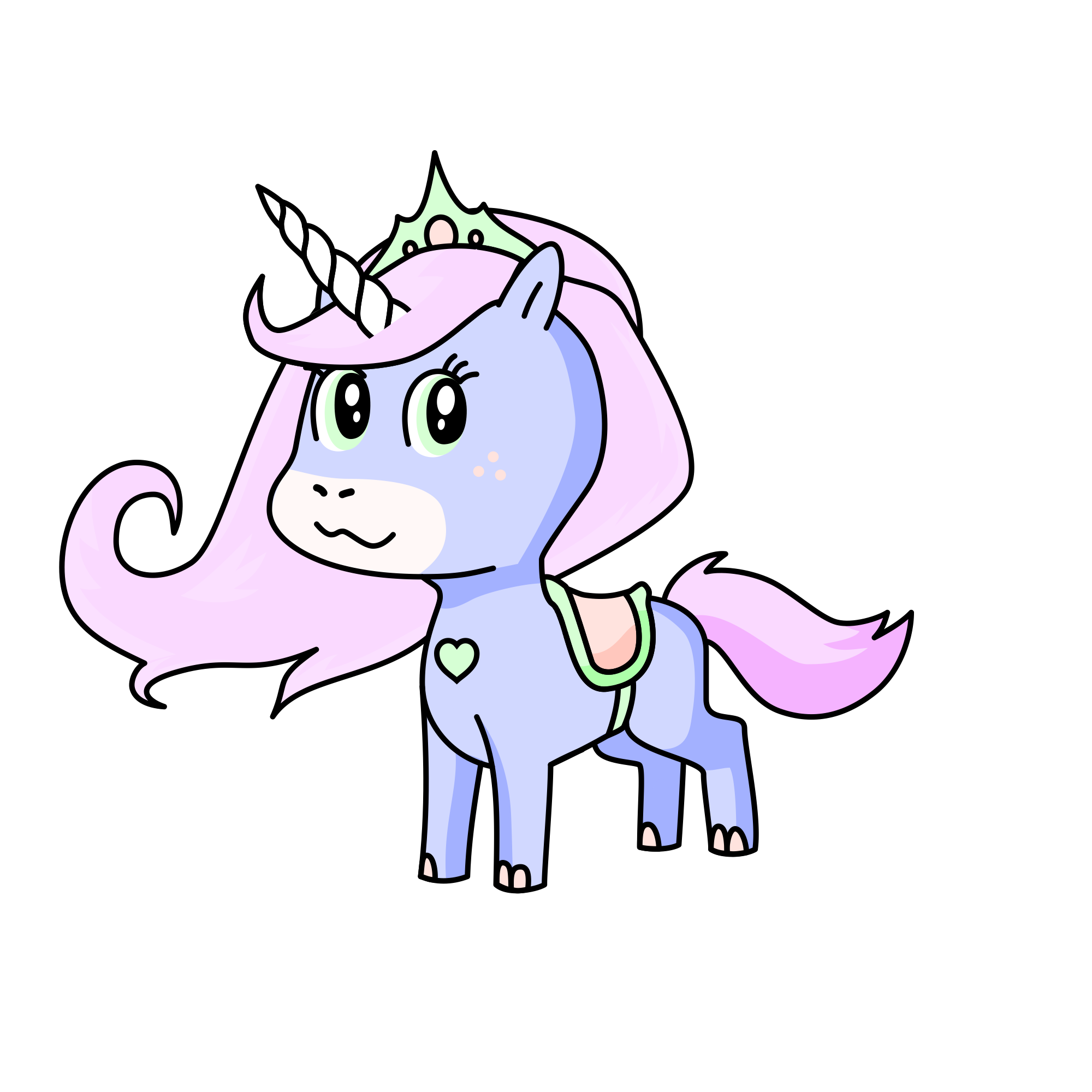 Perry Winkle, the unicorn