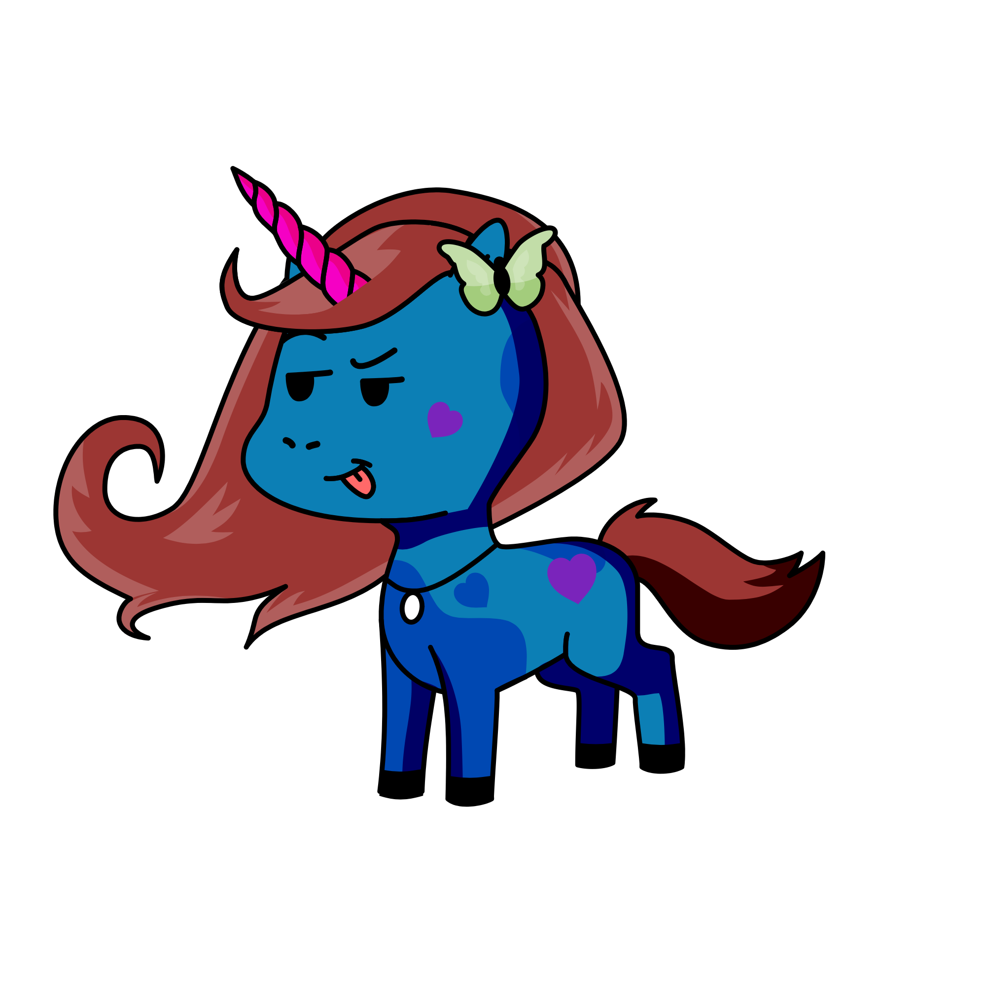 Balls, the unicorn