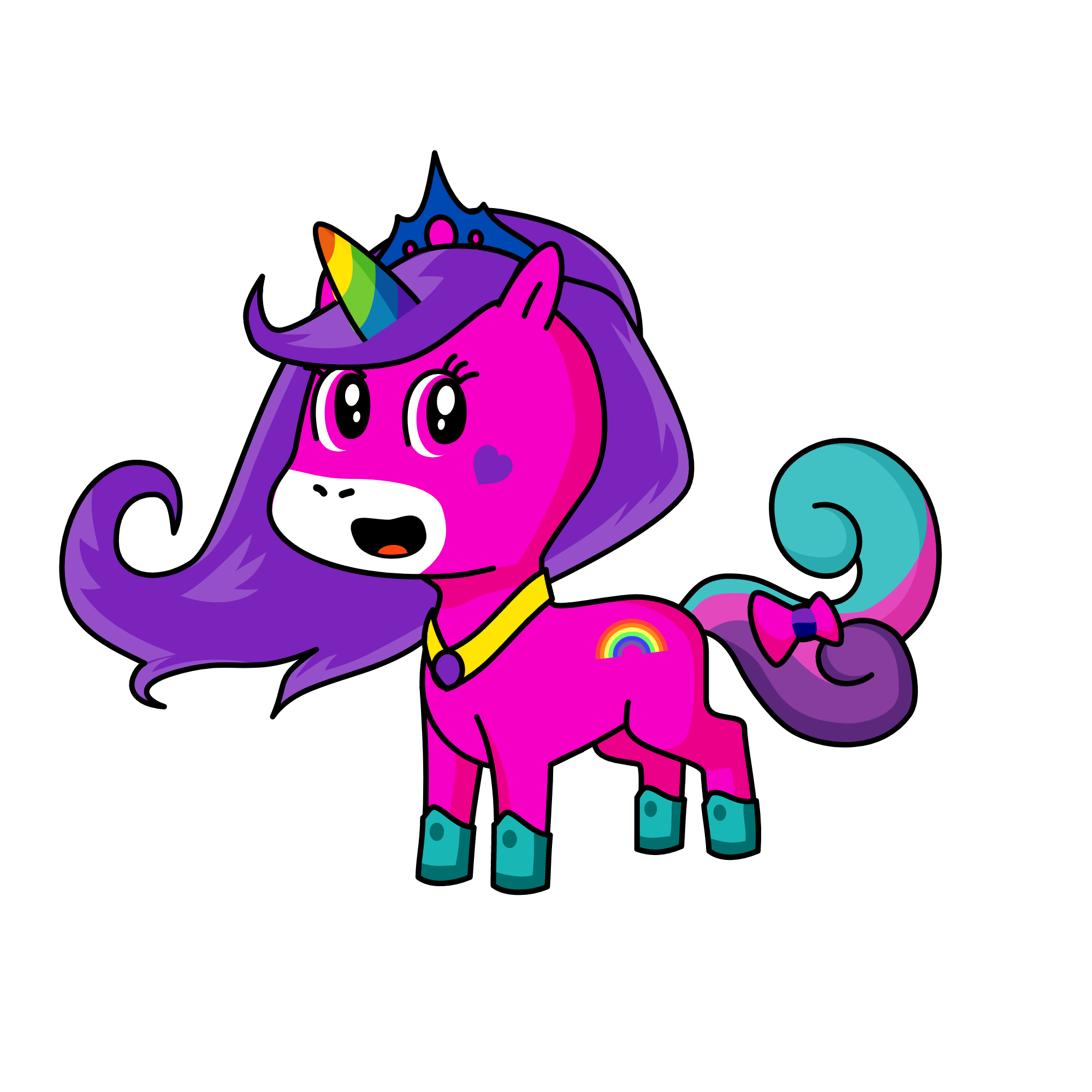 Adrianna, the unicorn