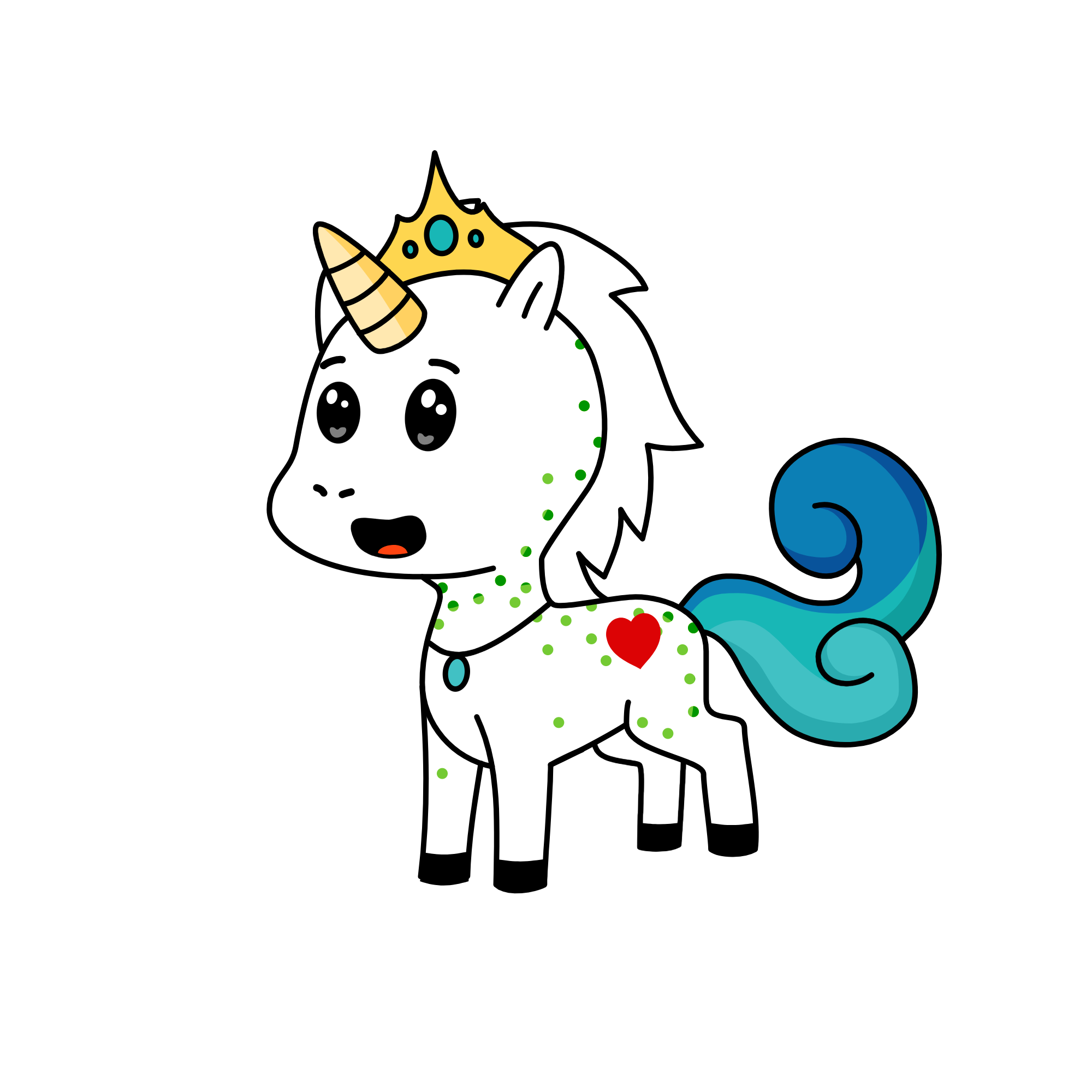 Aubrey, the unicorn