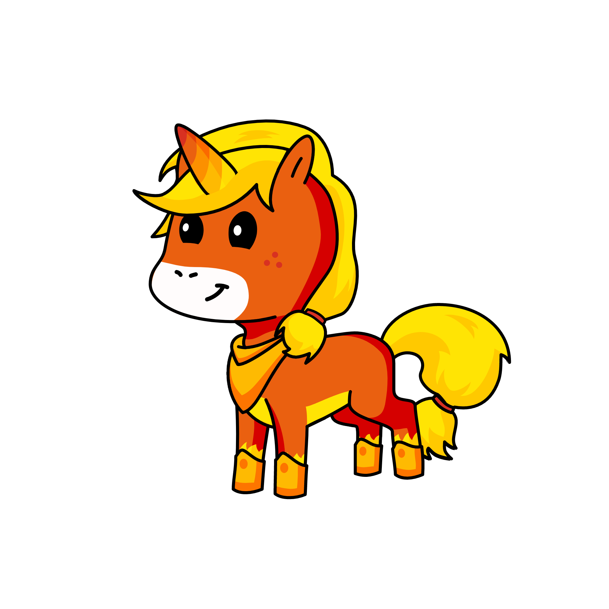 Blaze, the unicorn