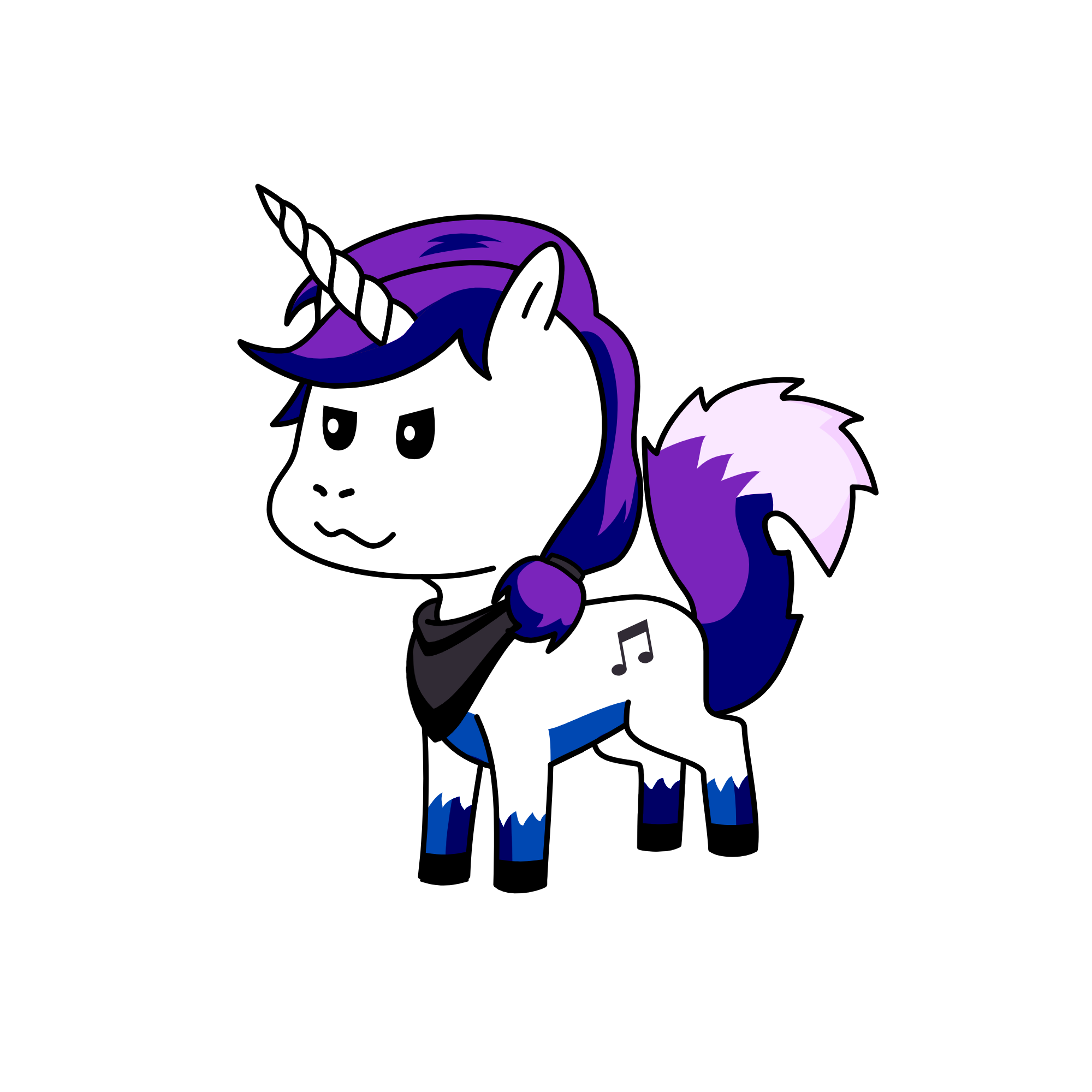 Storm Night, the unicorn