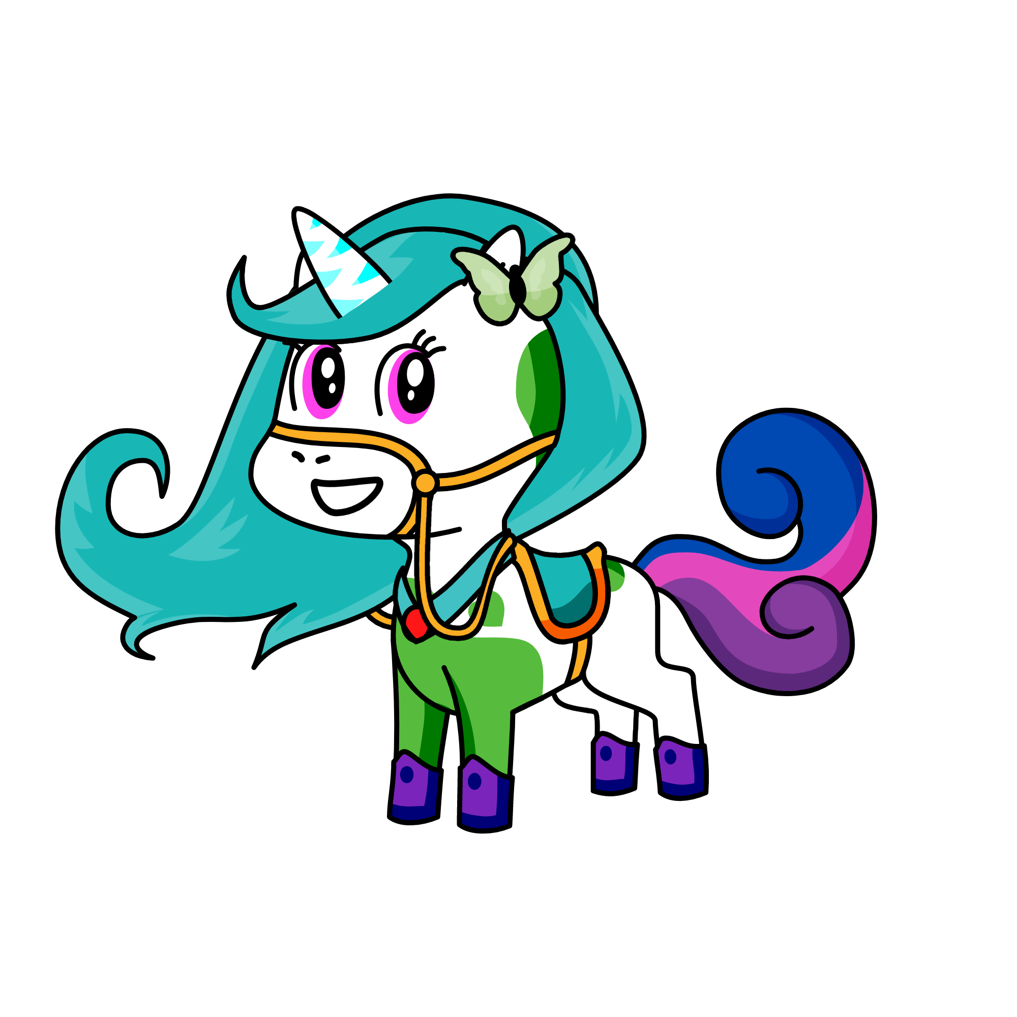 Lisa, the unicorn