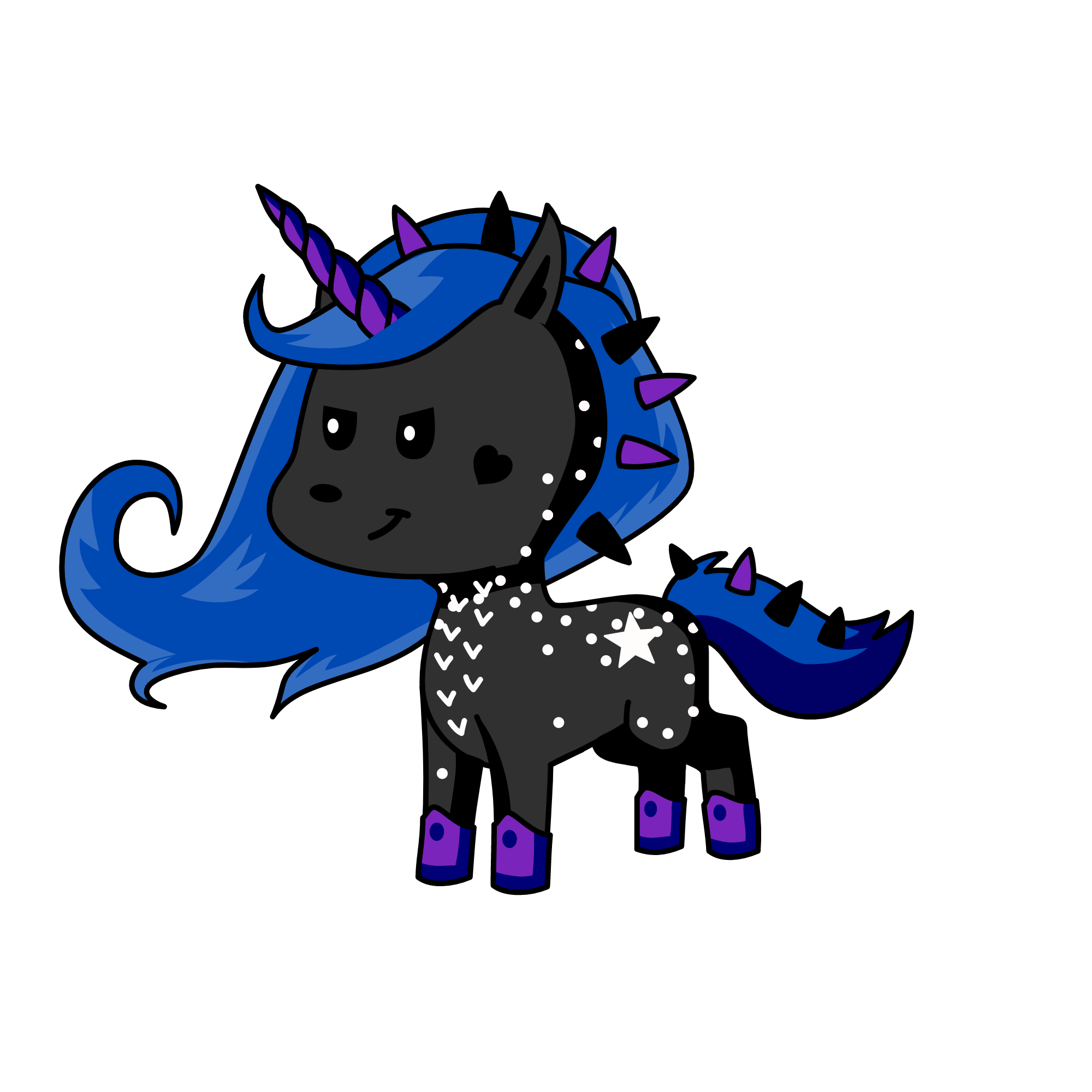 Midnight_lily, the unicorn