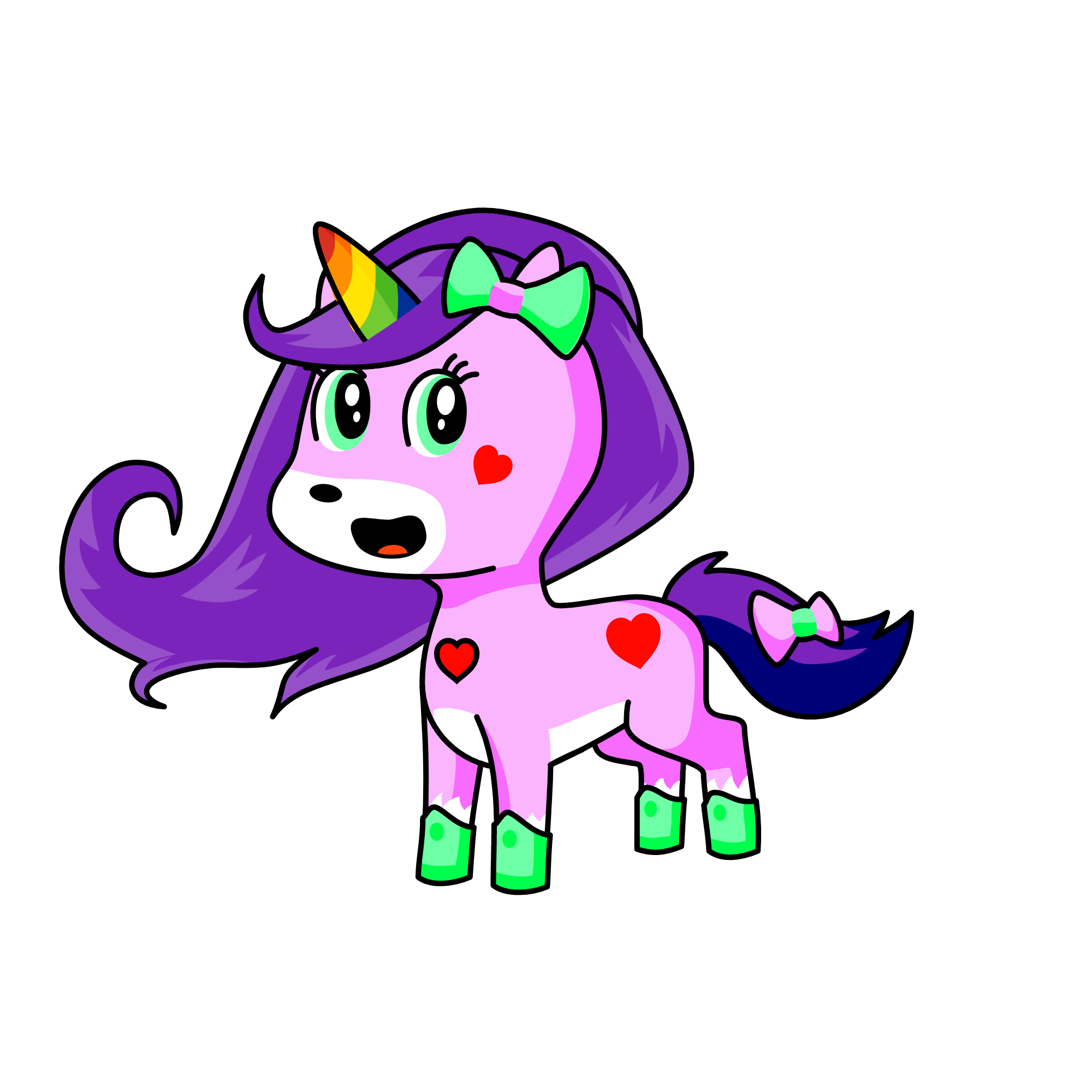 Luna Kylah, the unicorn