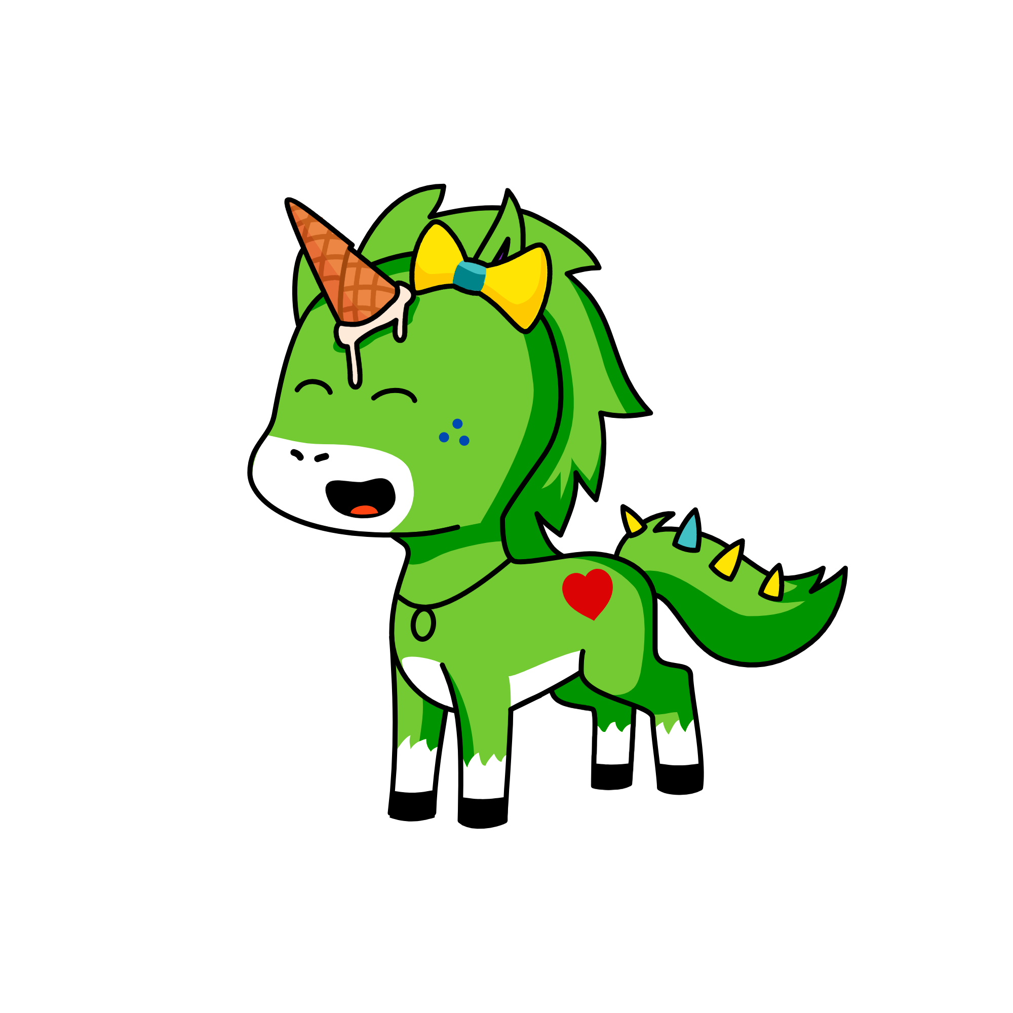 MY UNICORN DOESNT HAVE NAME😫, the unicorn