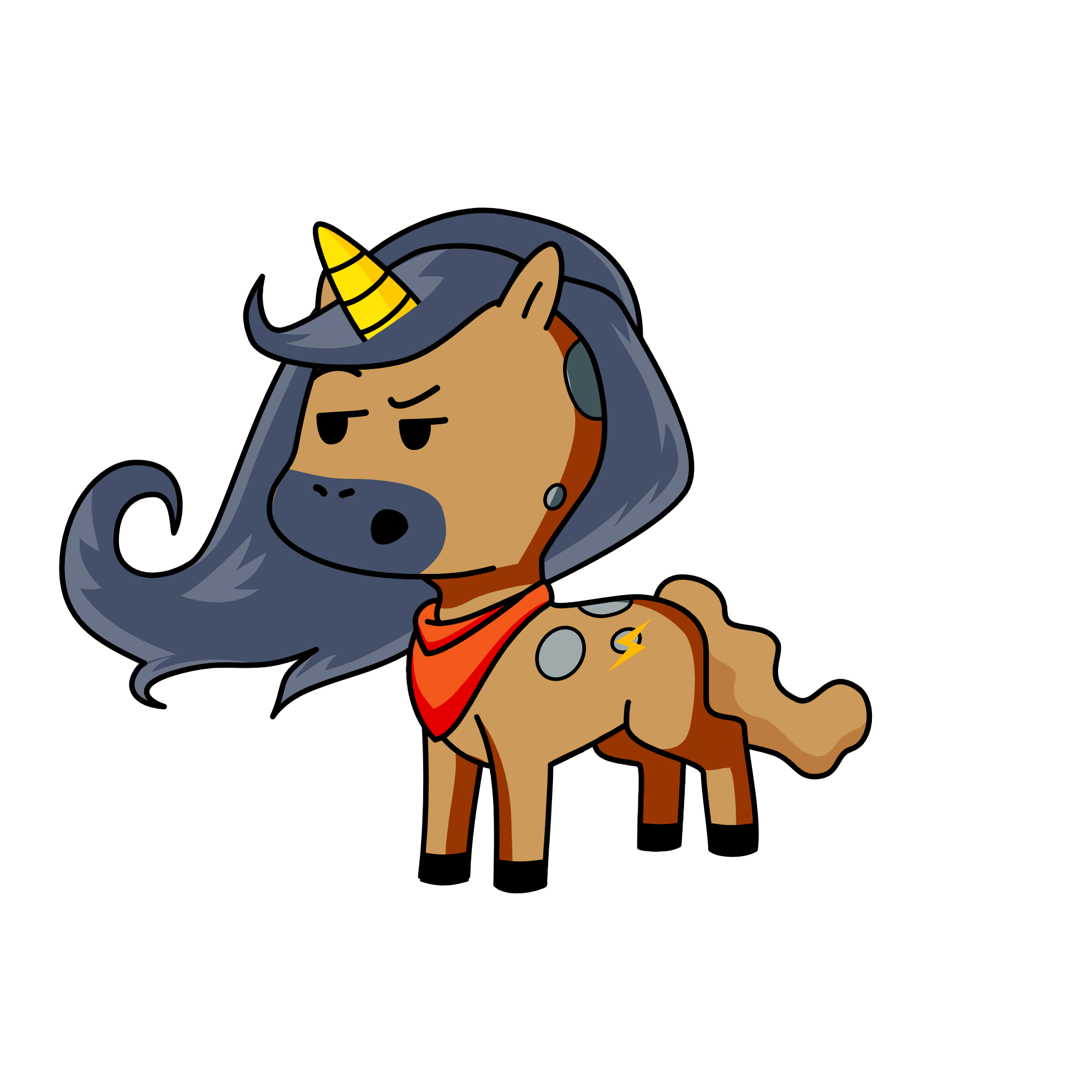 the rock, the unicorn