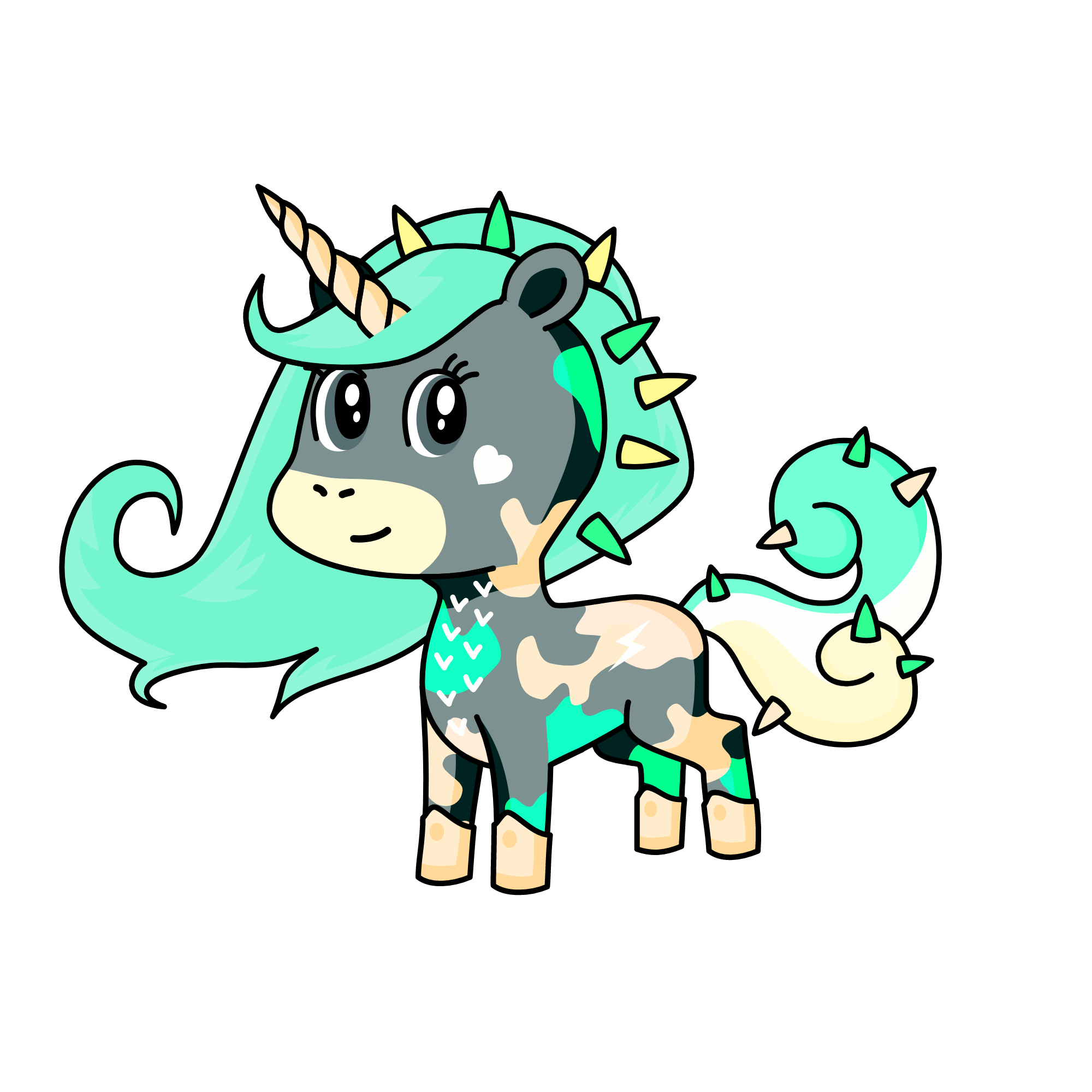 NFT Grizzy, the unicorn