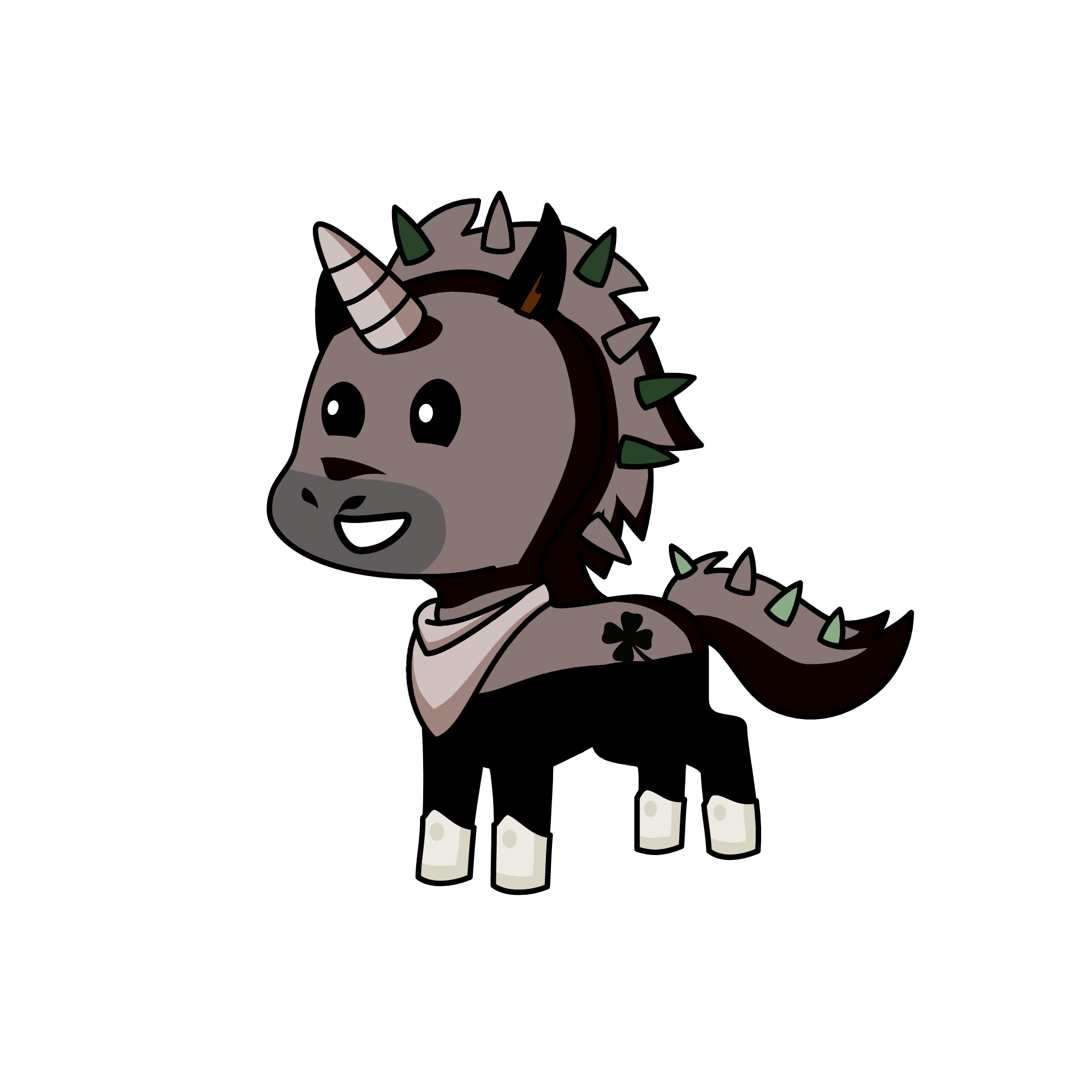My Little demon, the unicorn