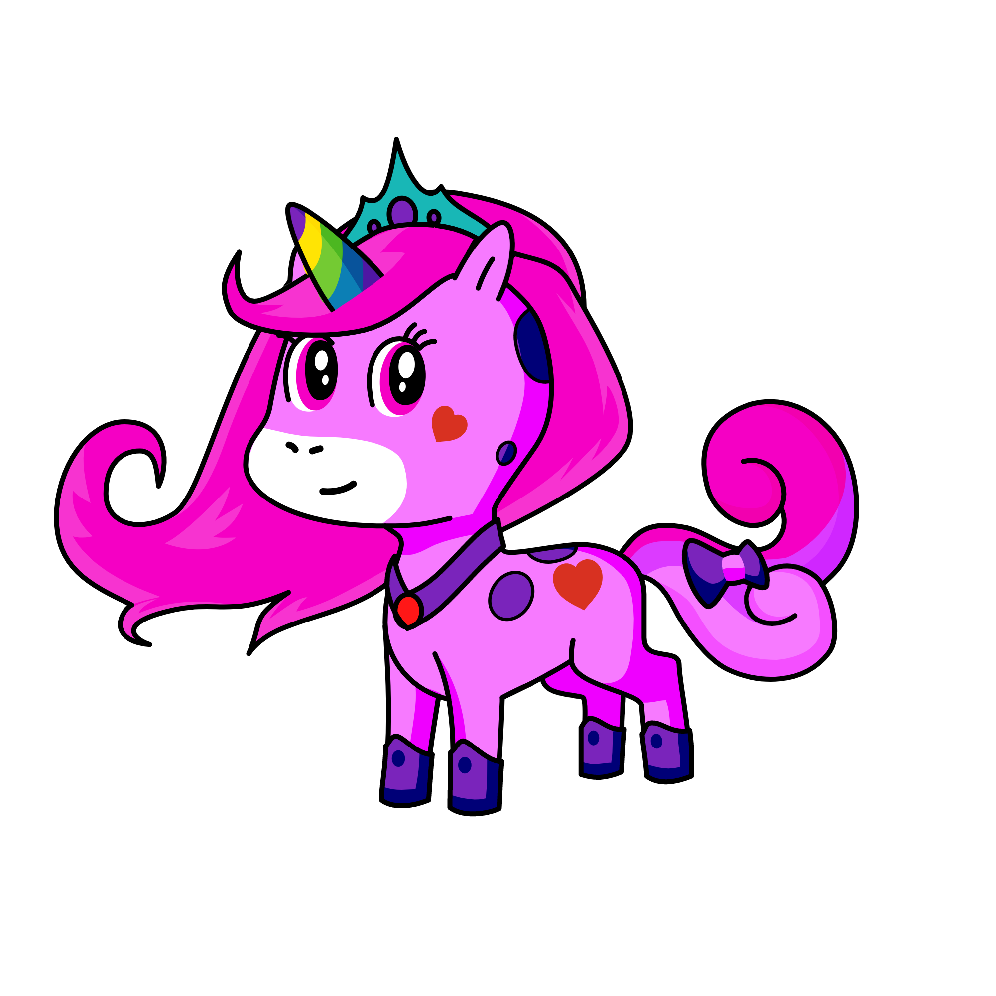 Sunny, the unicorn