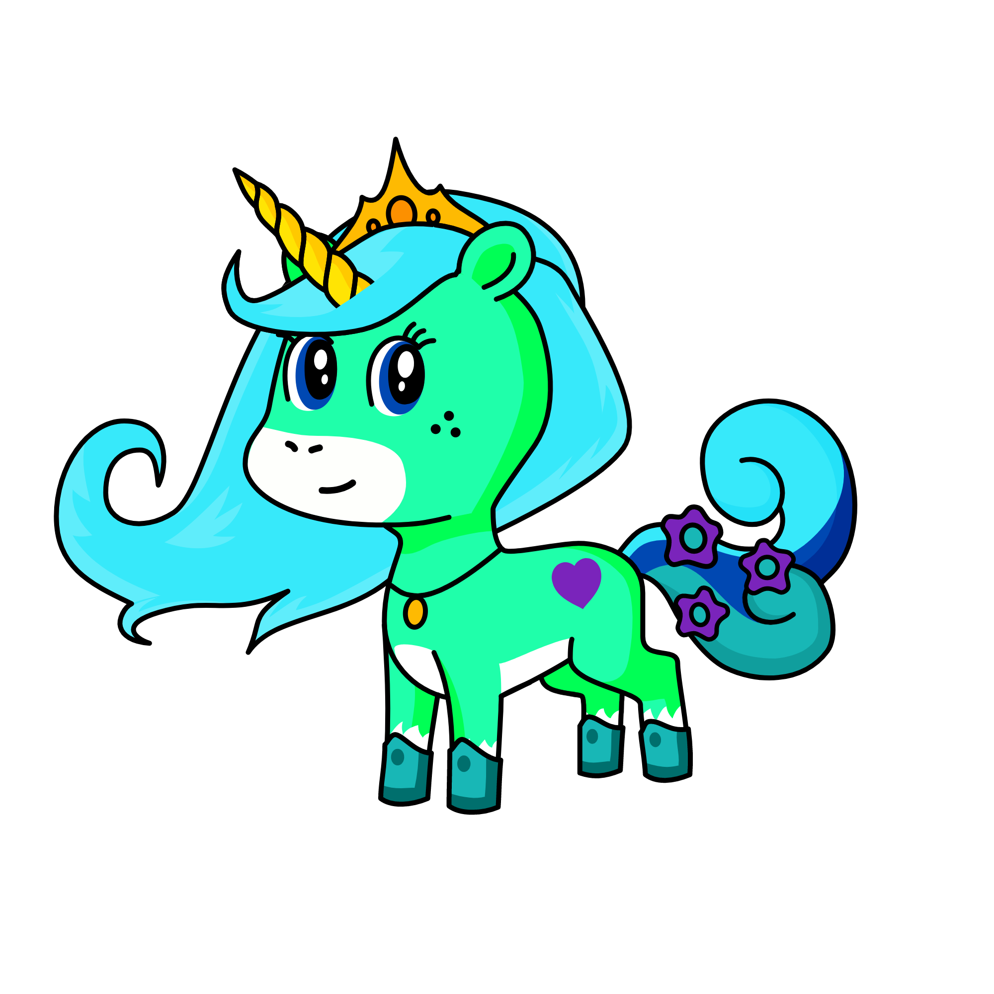 Elsa, the unicorn