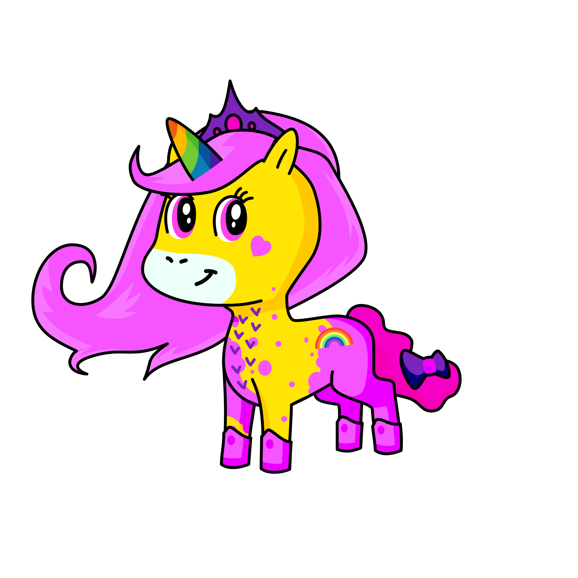 sparkles, the unicorn