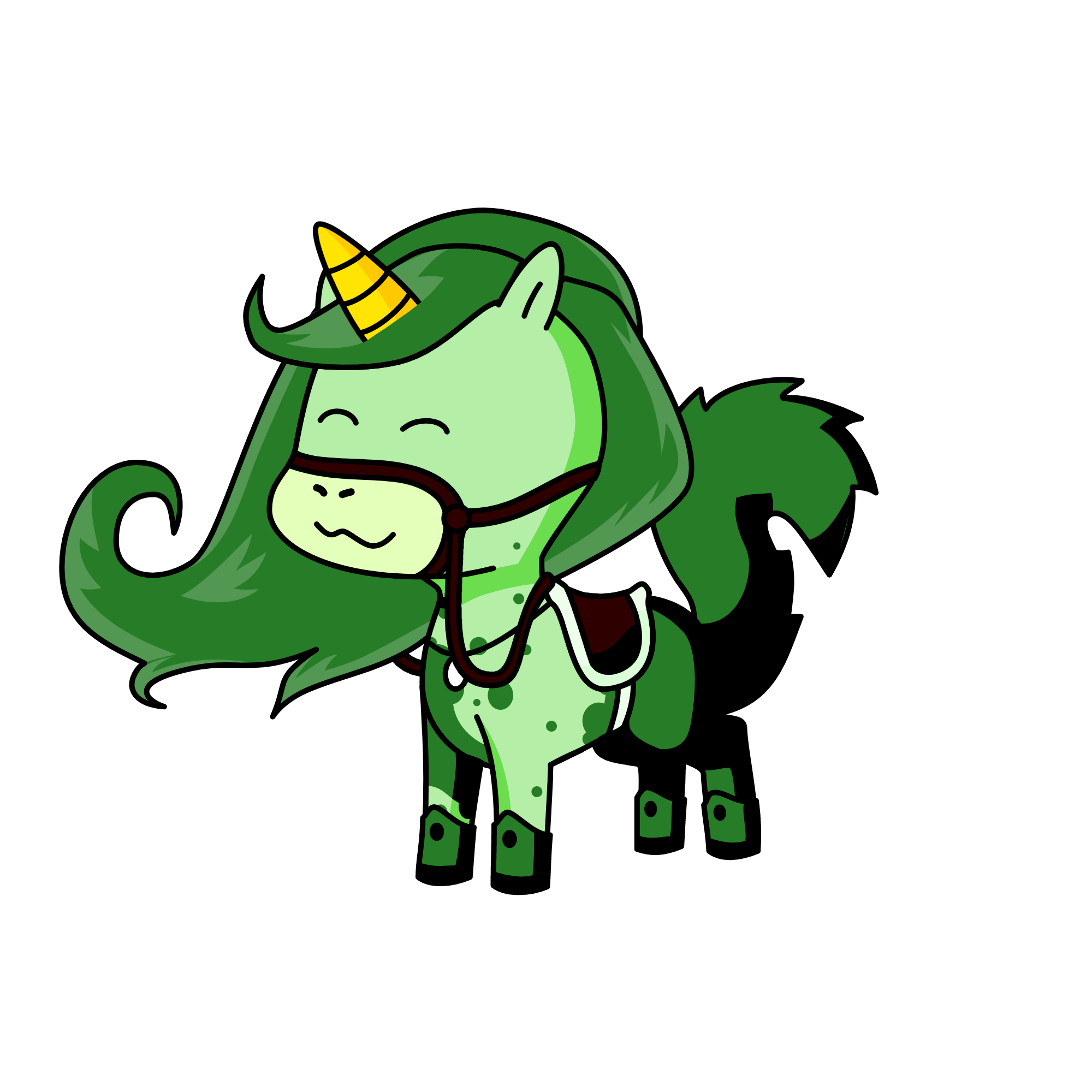 Frog, the unicorn