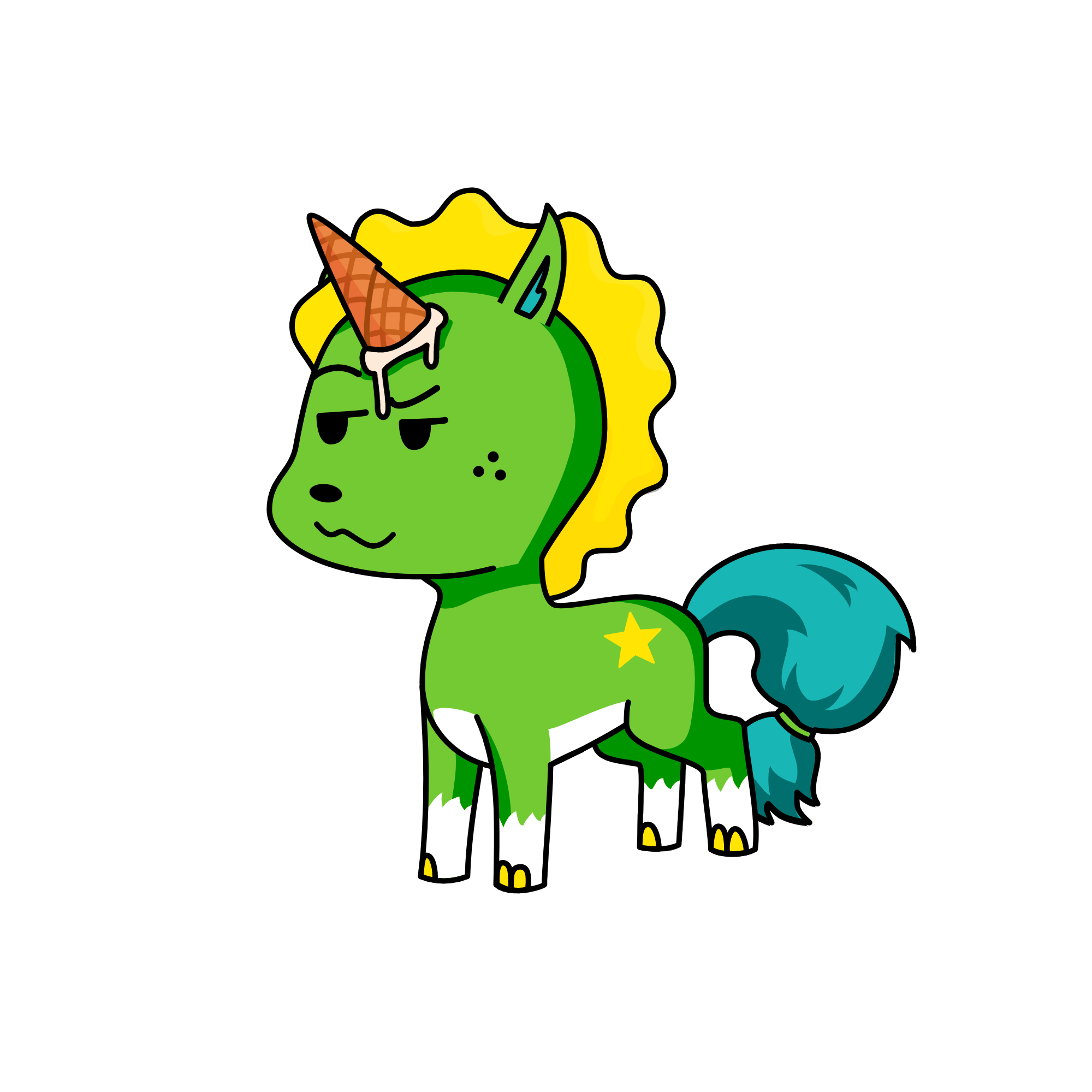 judey, the unicorn
