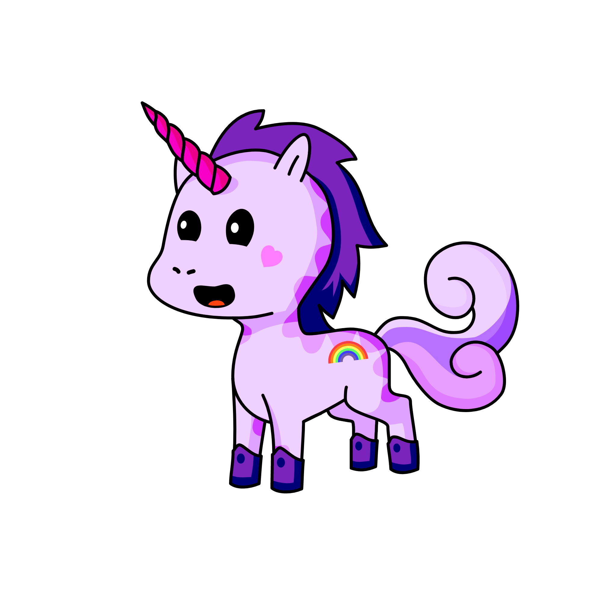 cotton candy, the unicorn