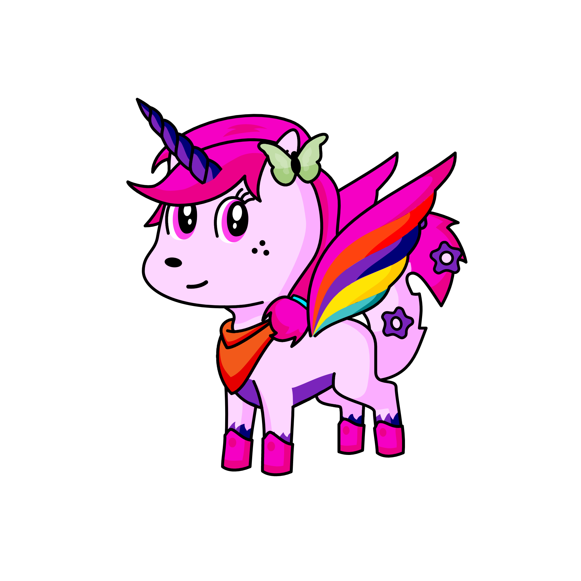 Shimmer, the unicorn