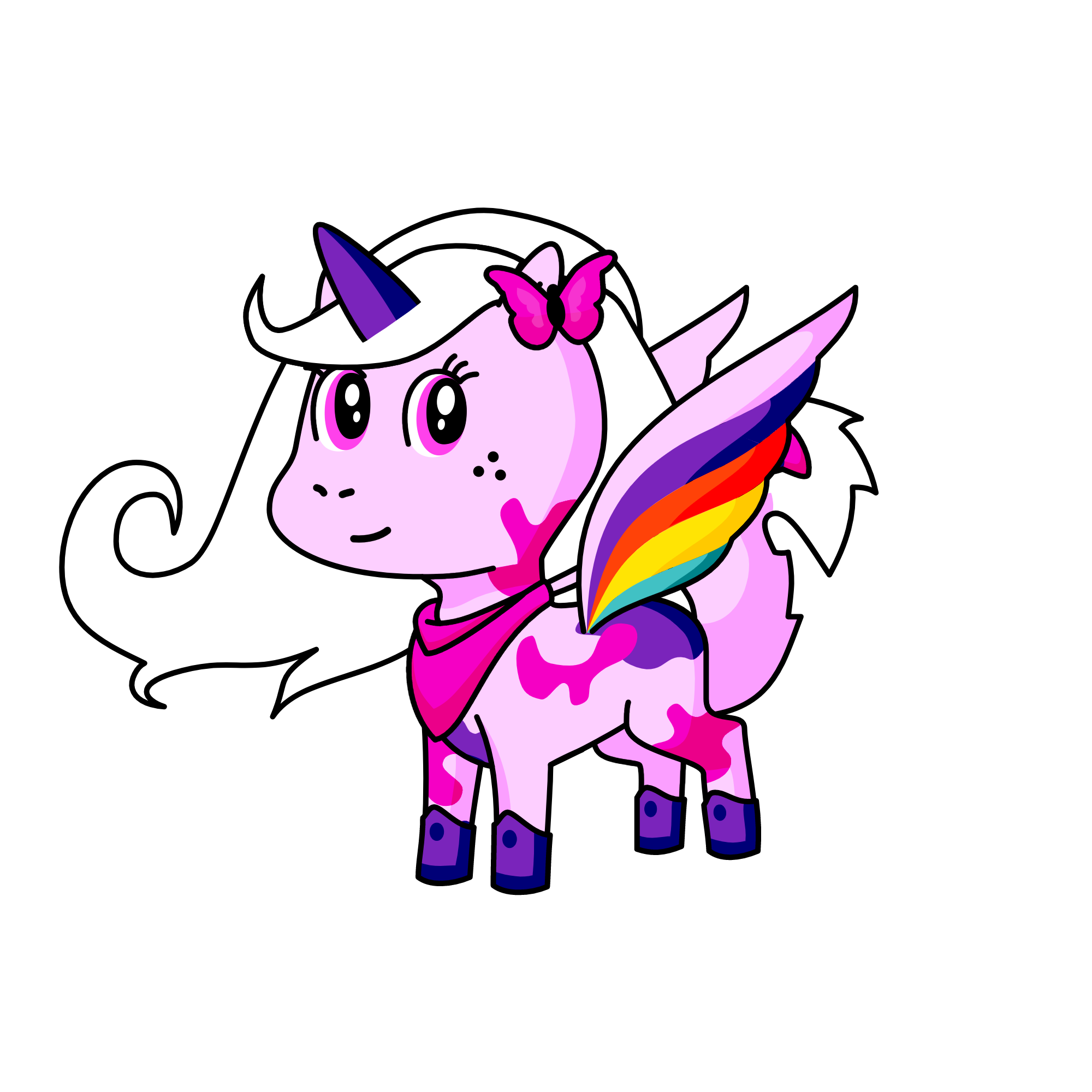 Shimmer, the unicorn