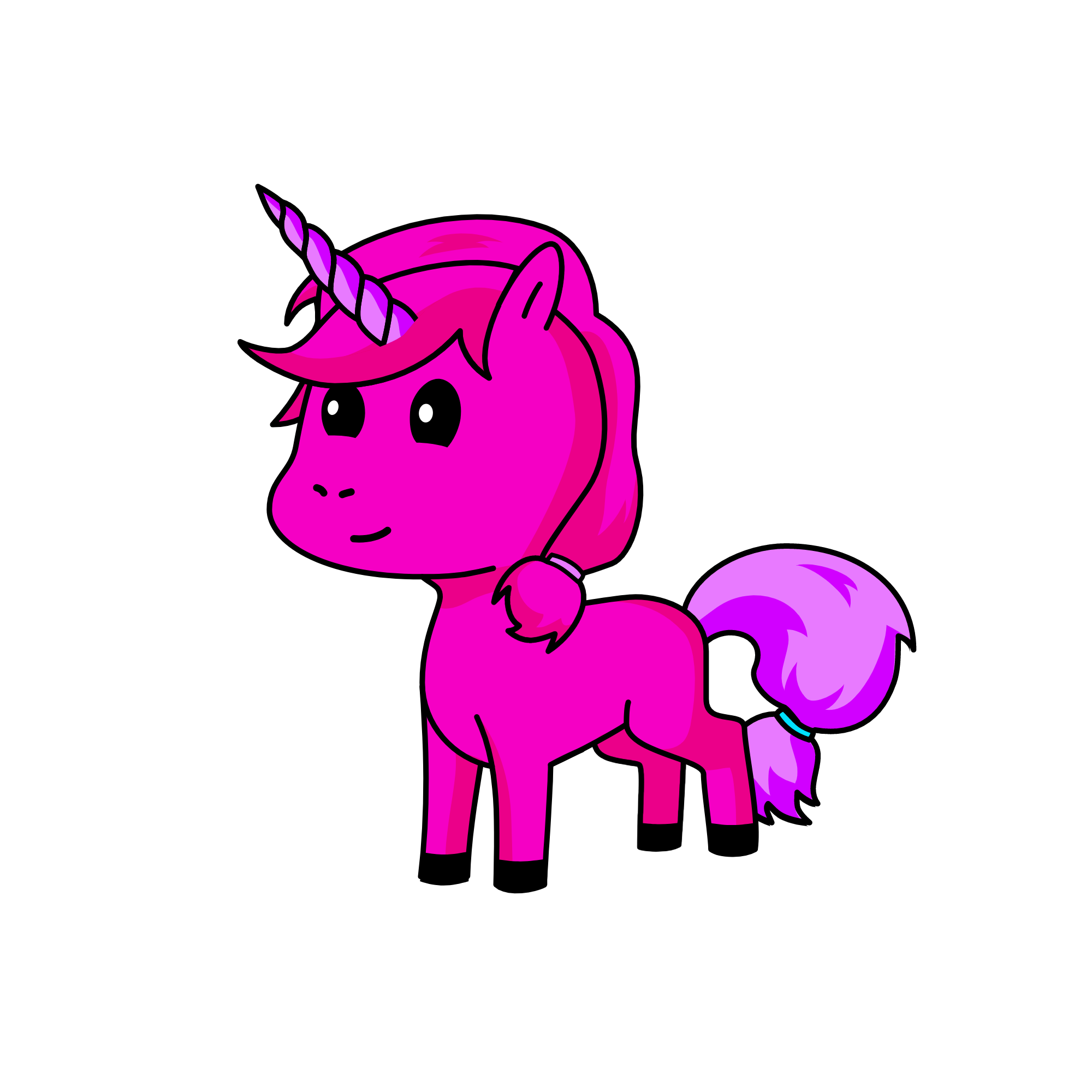 pinky, the unicorn