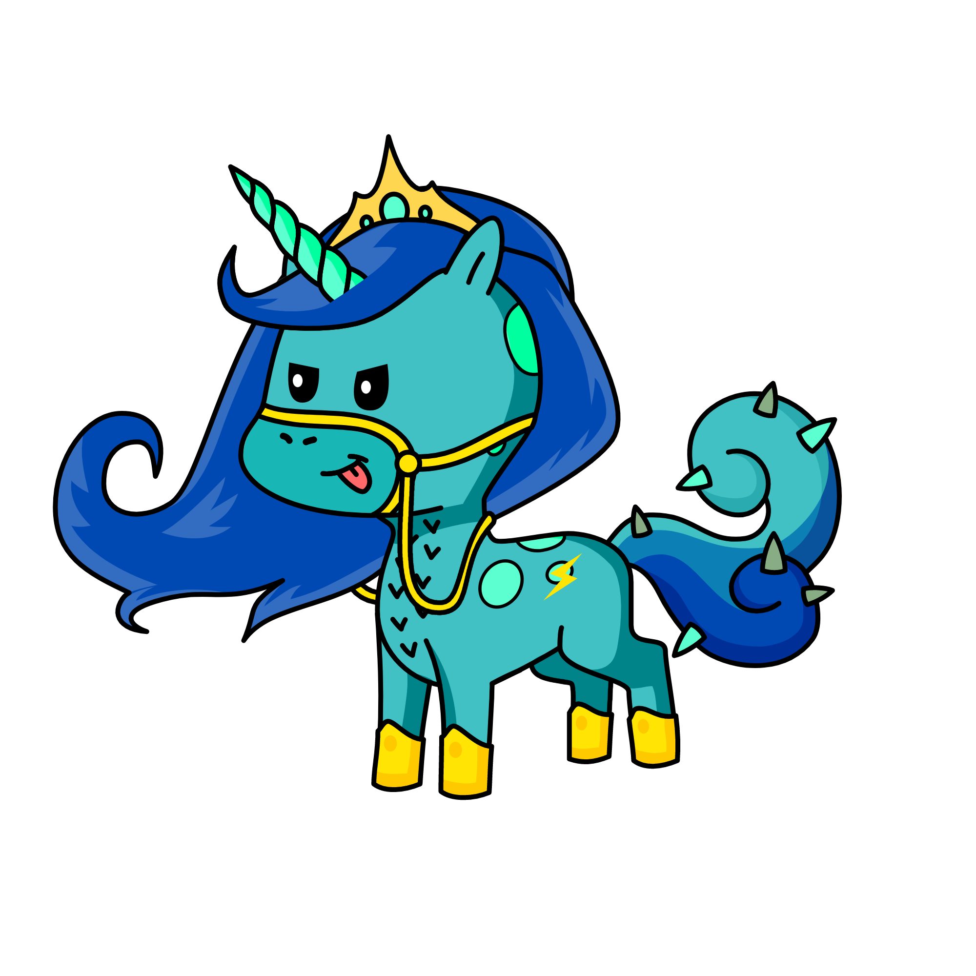 queen tsunami, the unicorn