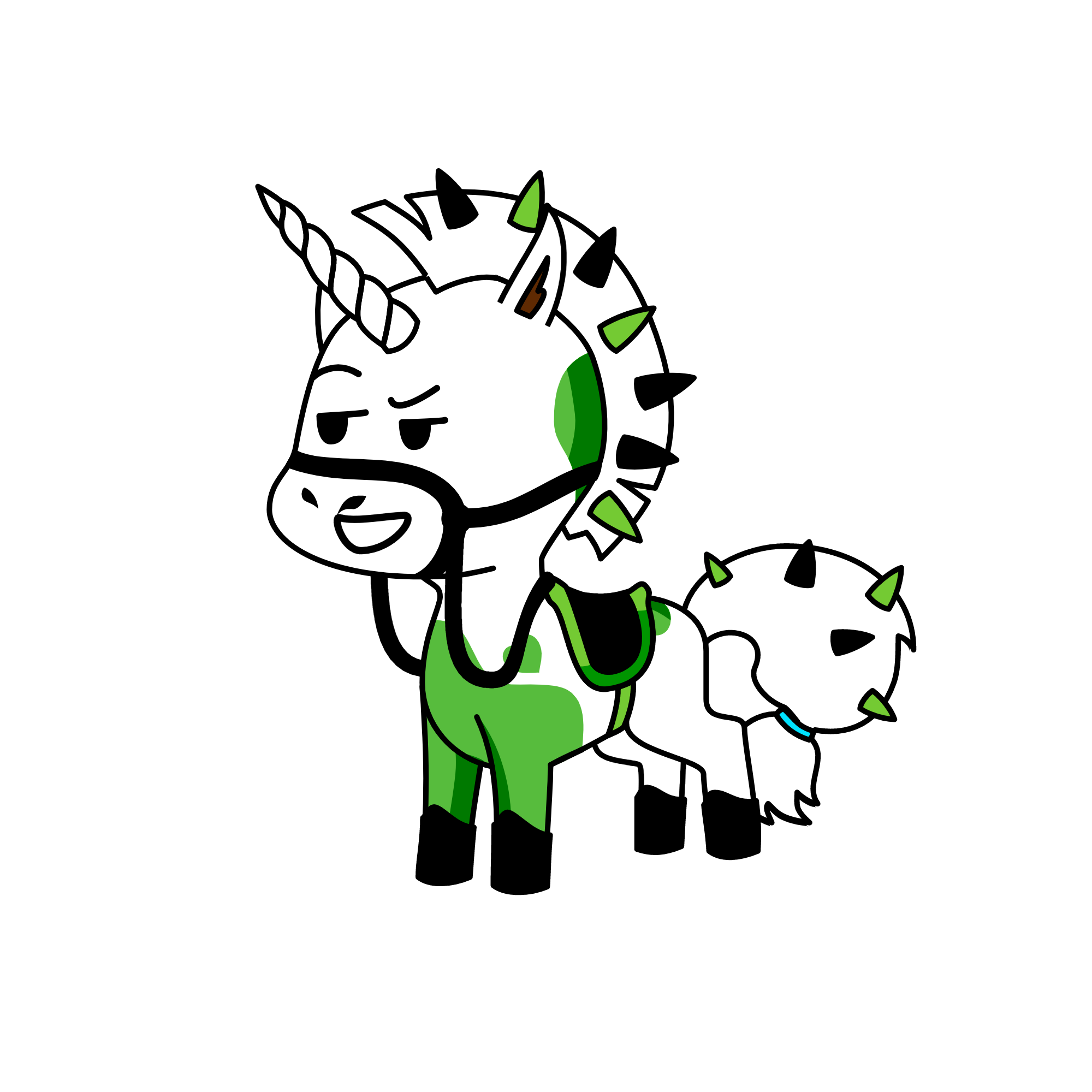 spike, the unicorn