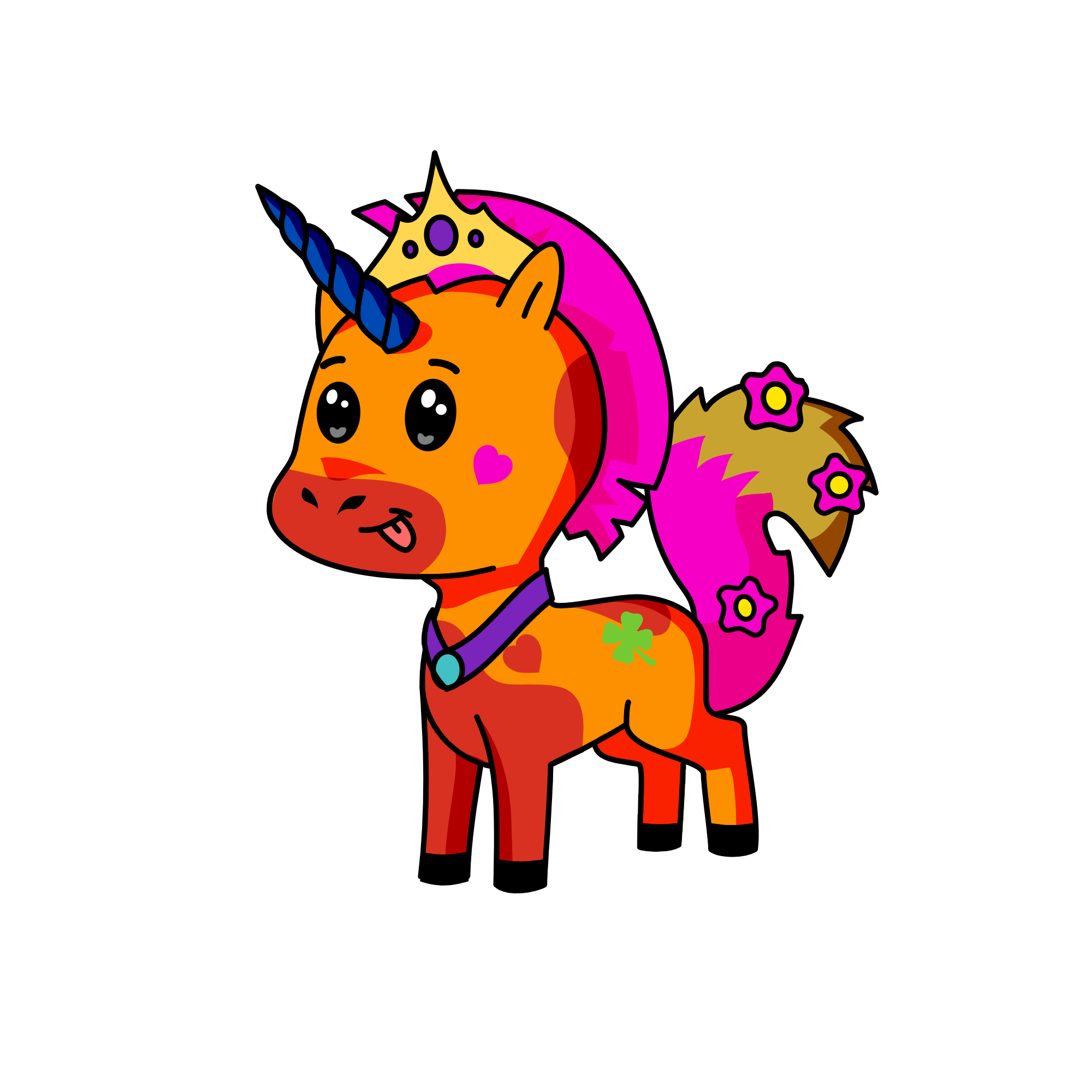 queen fire, the unicorn