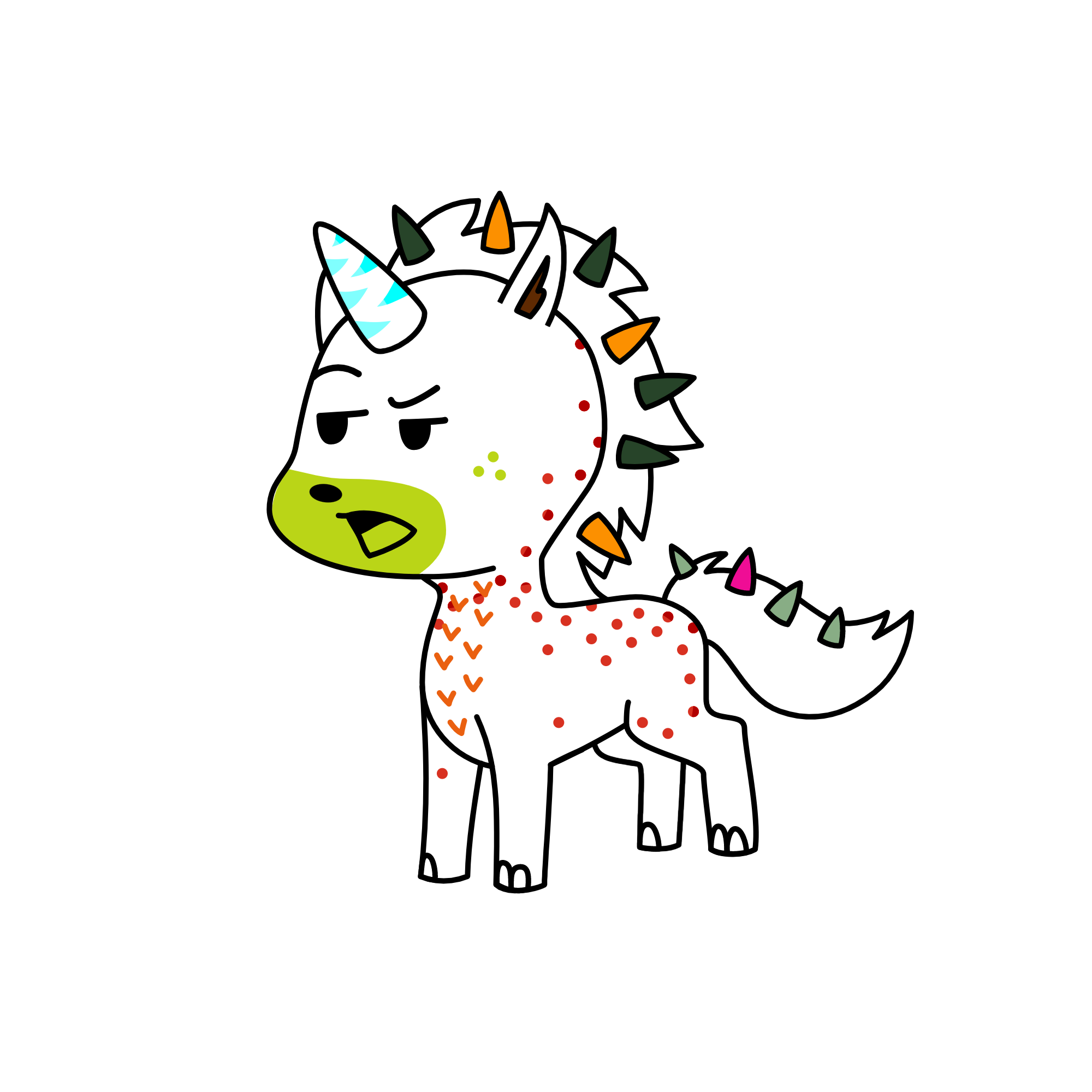 bab, the unicorn