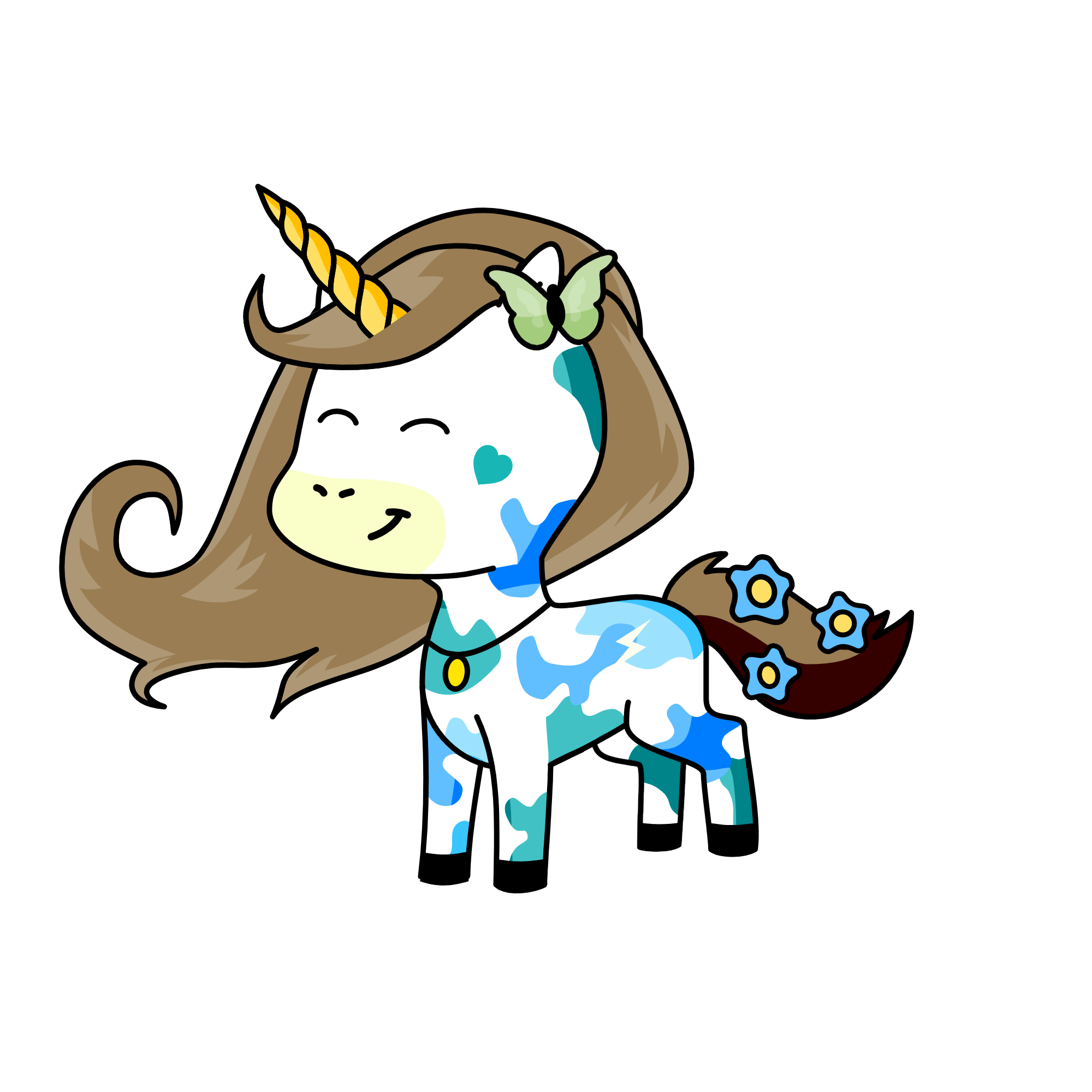 Lina, the unicorn