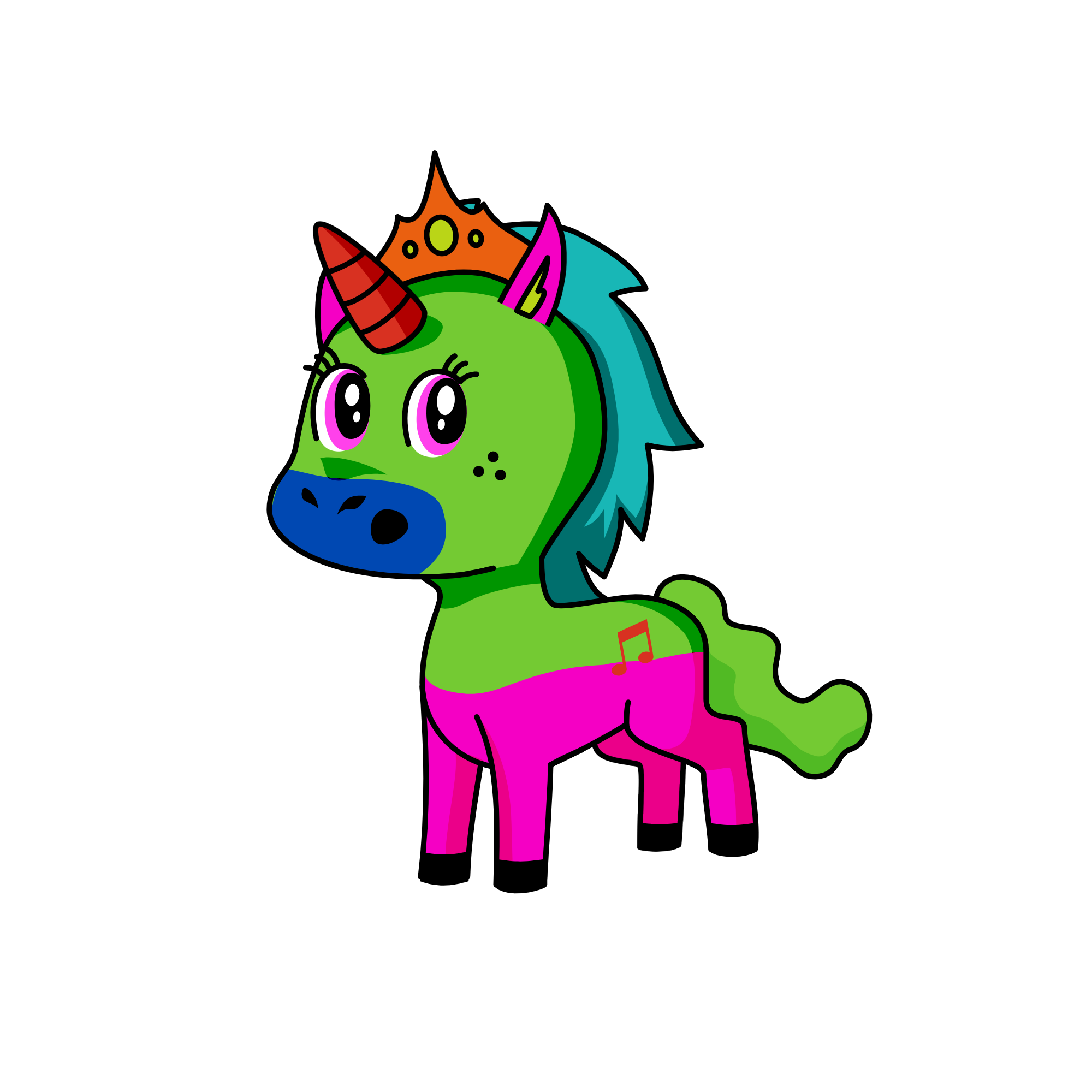 Musicra, the unicorn