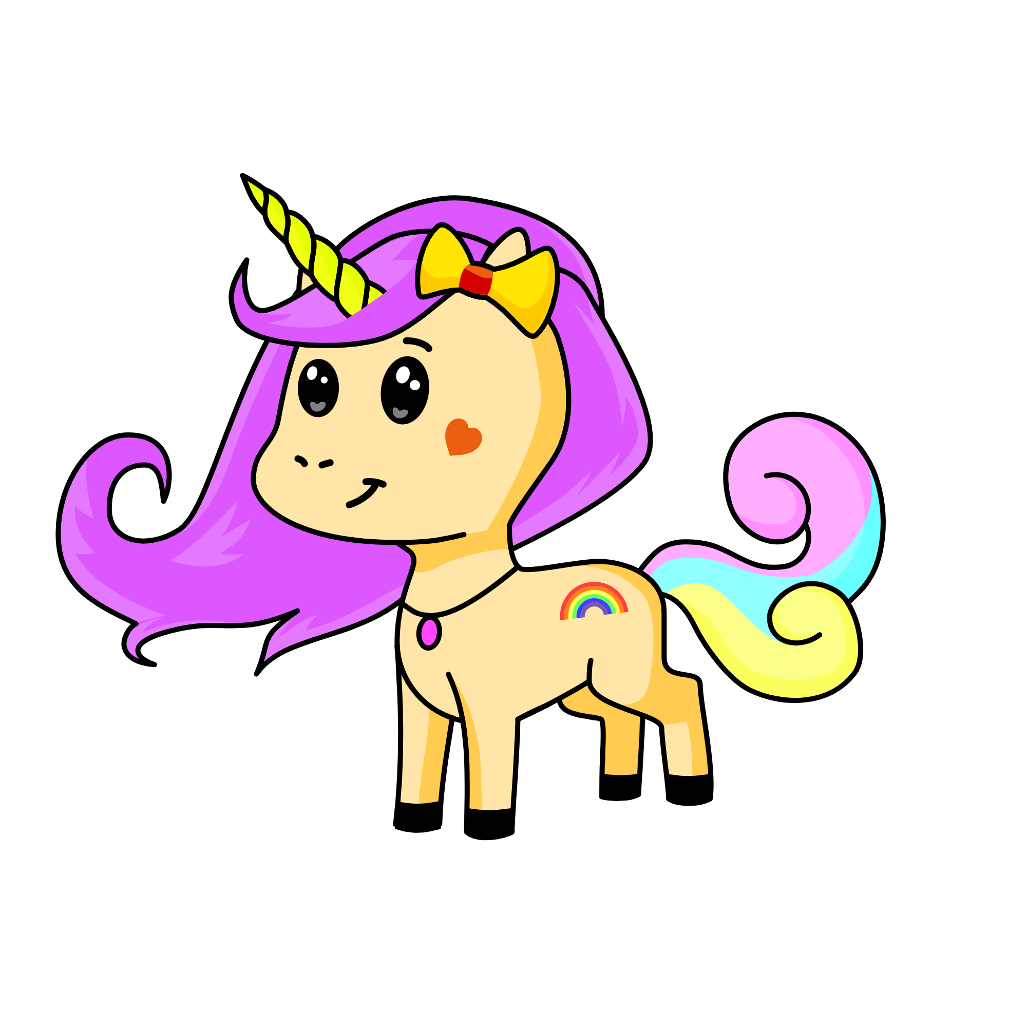 pinky, the unicorn
