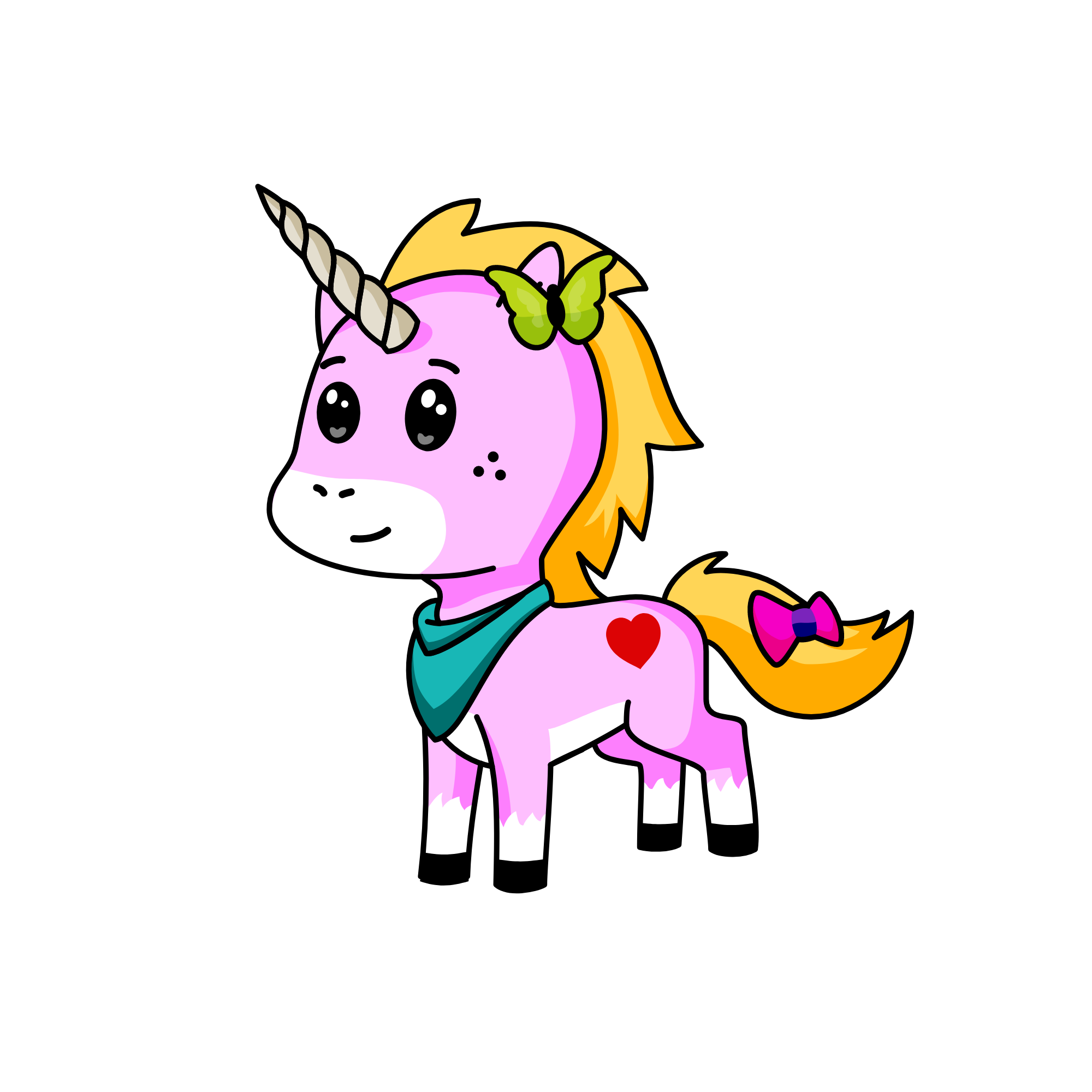 Rozoula, the unicorn