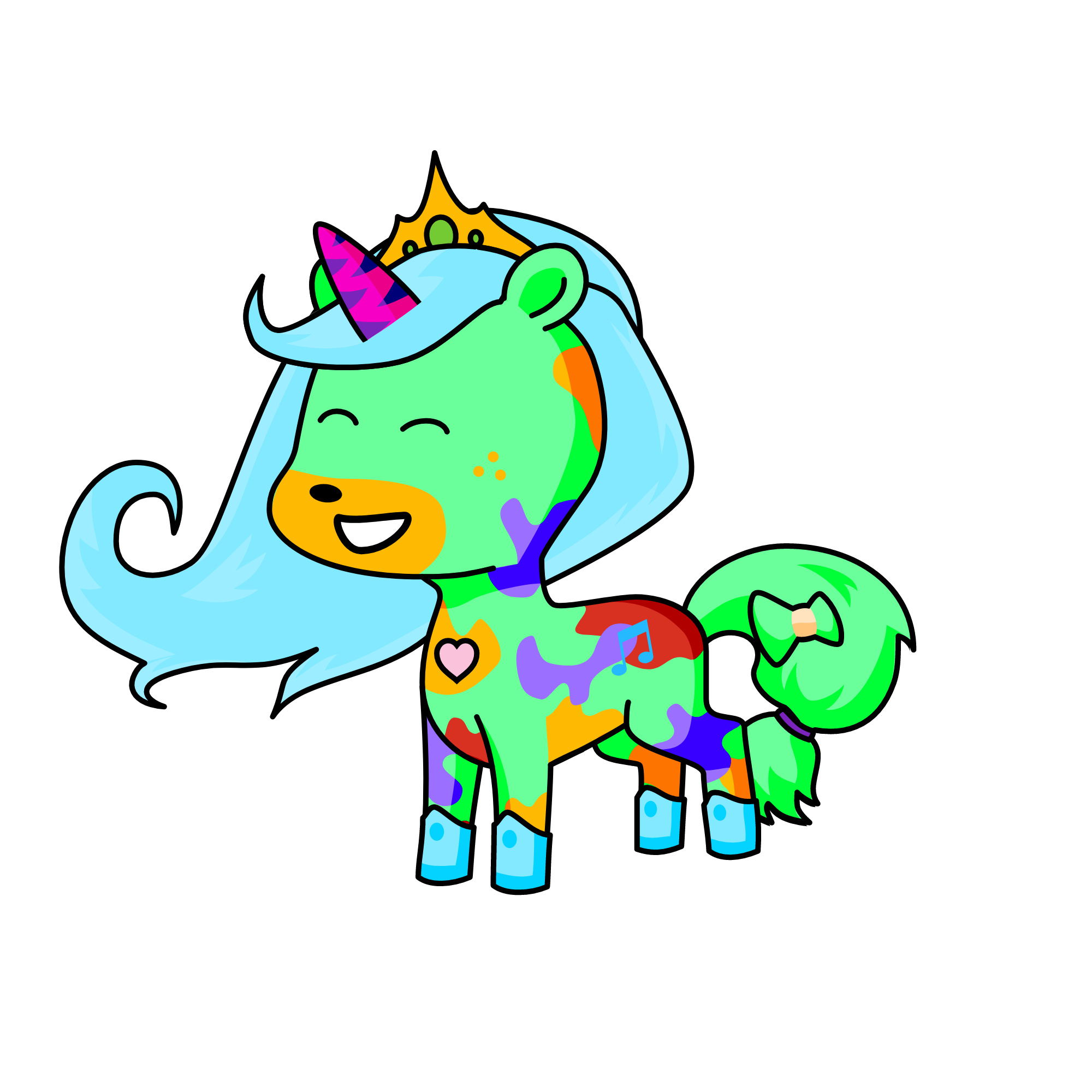 Zoe, the unicorn
