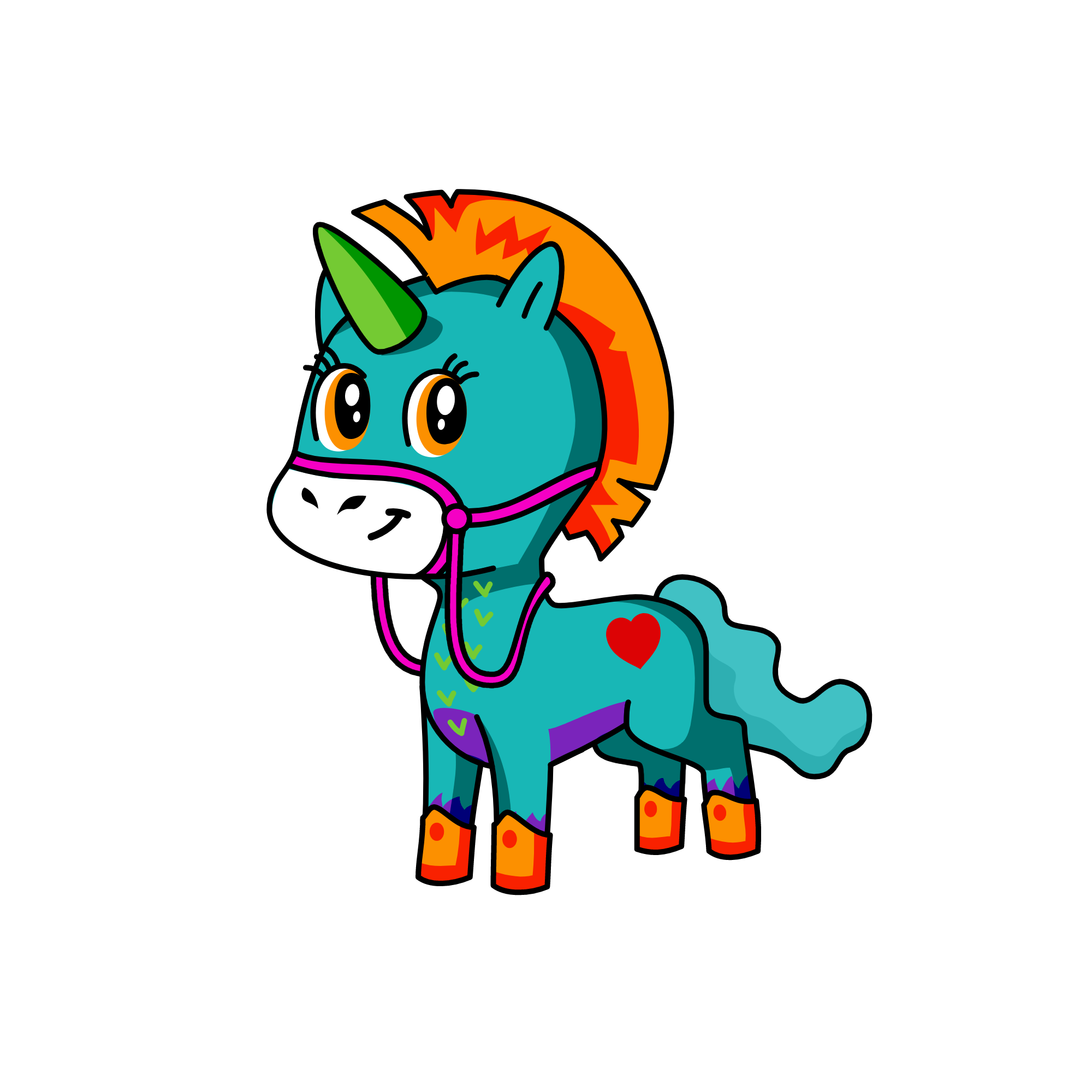 Foudy, the unicorn