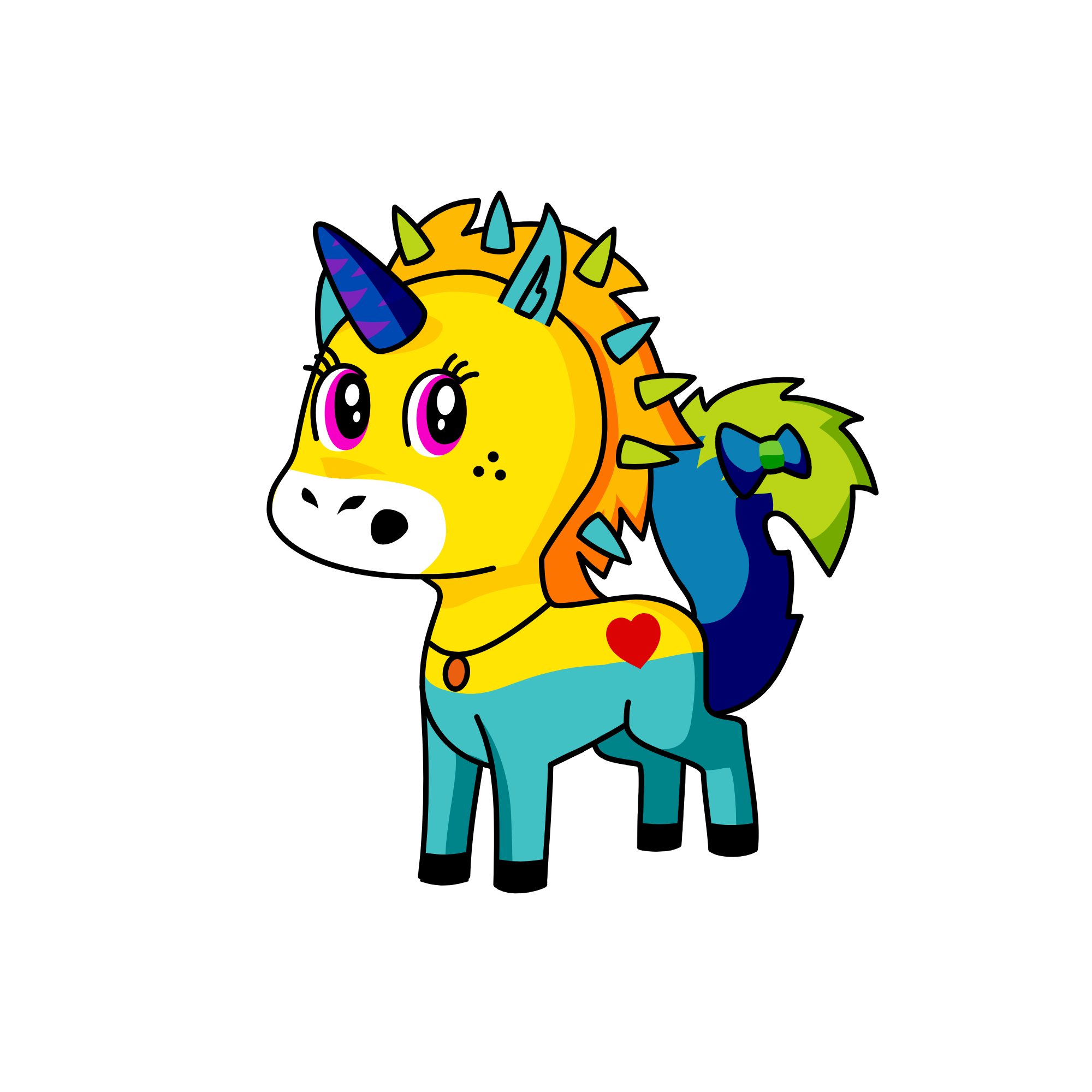 Unicoty, the unicorn