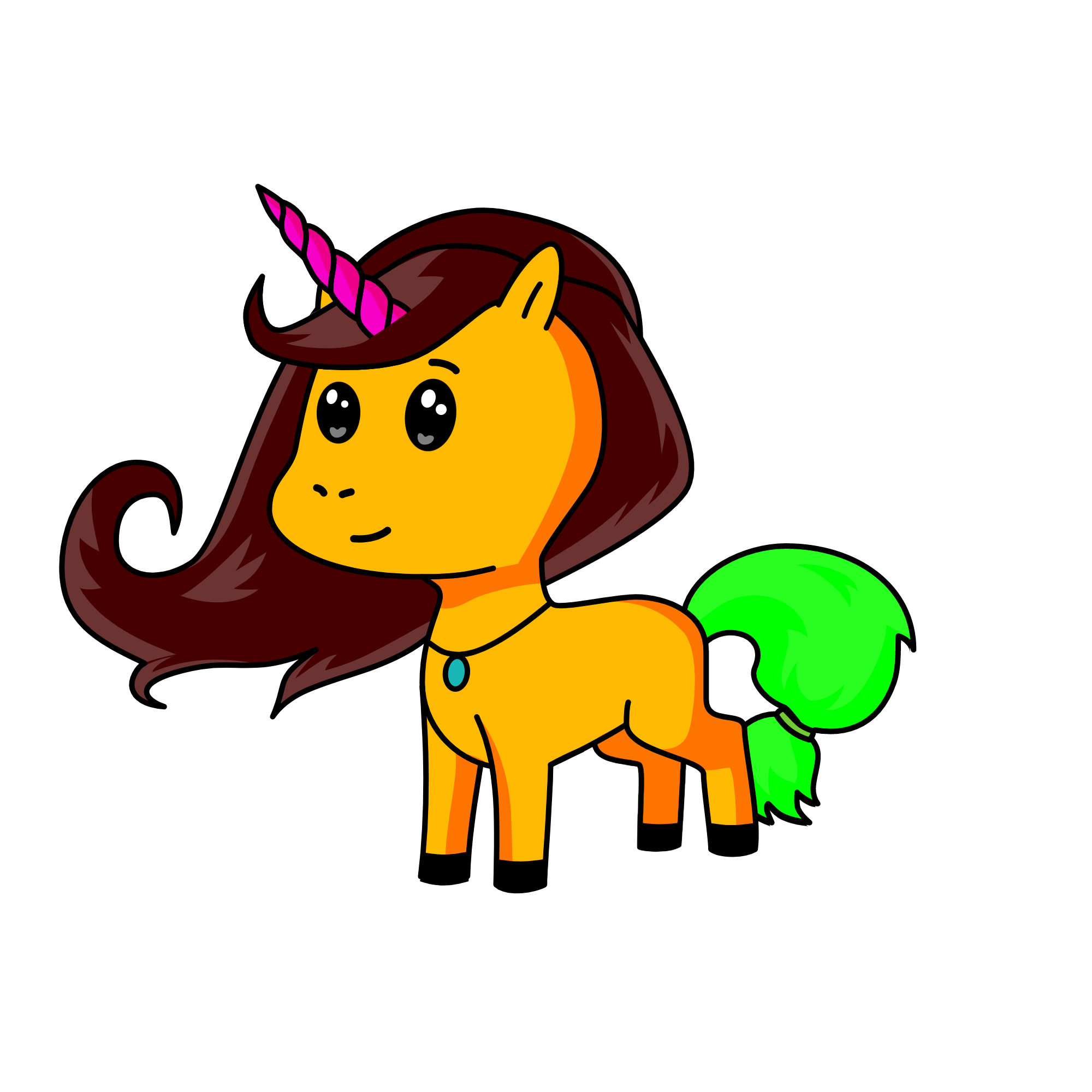 Gwen, the unicorn