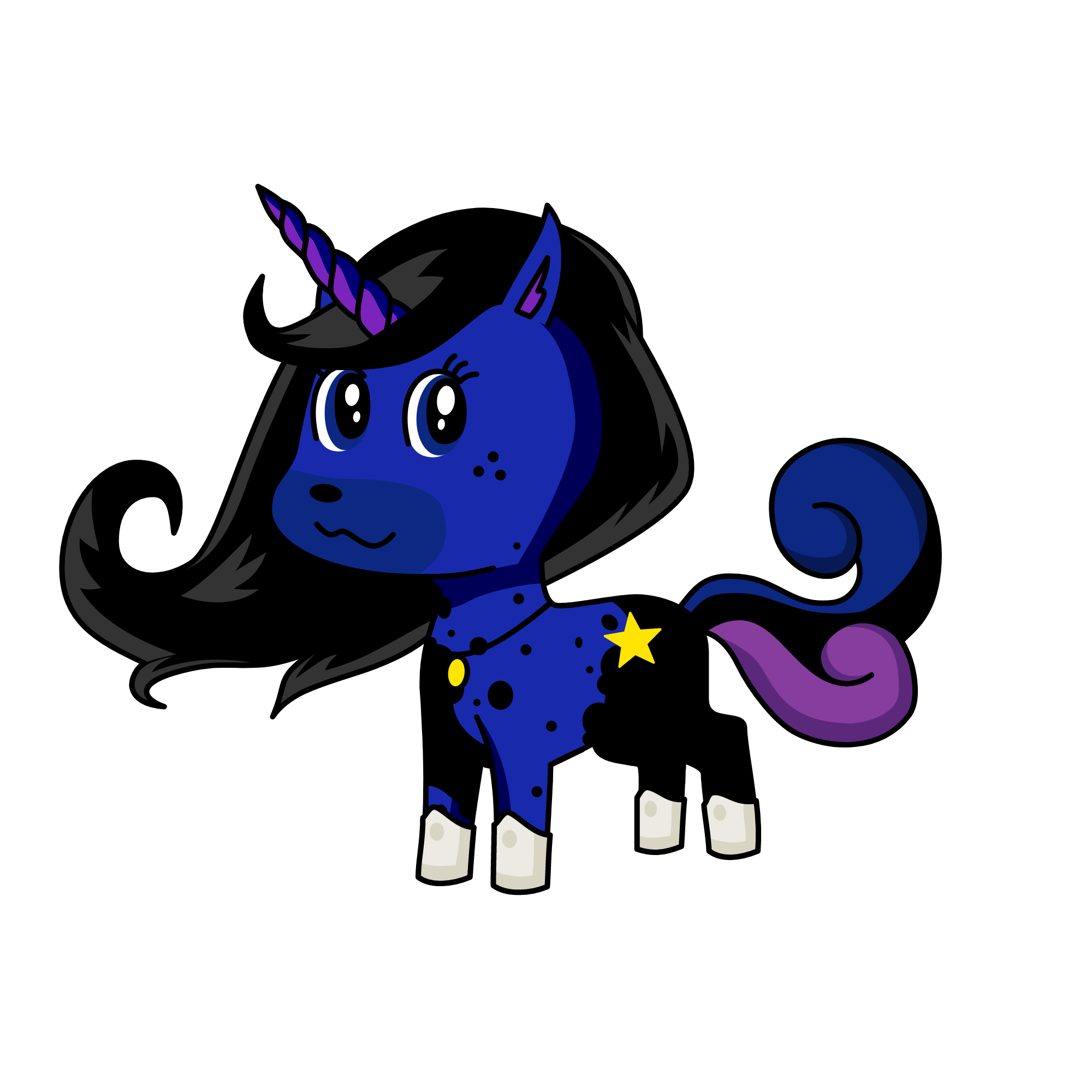  Night Star, the unicorn