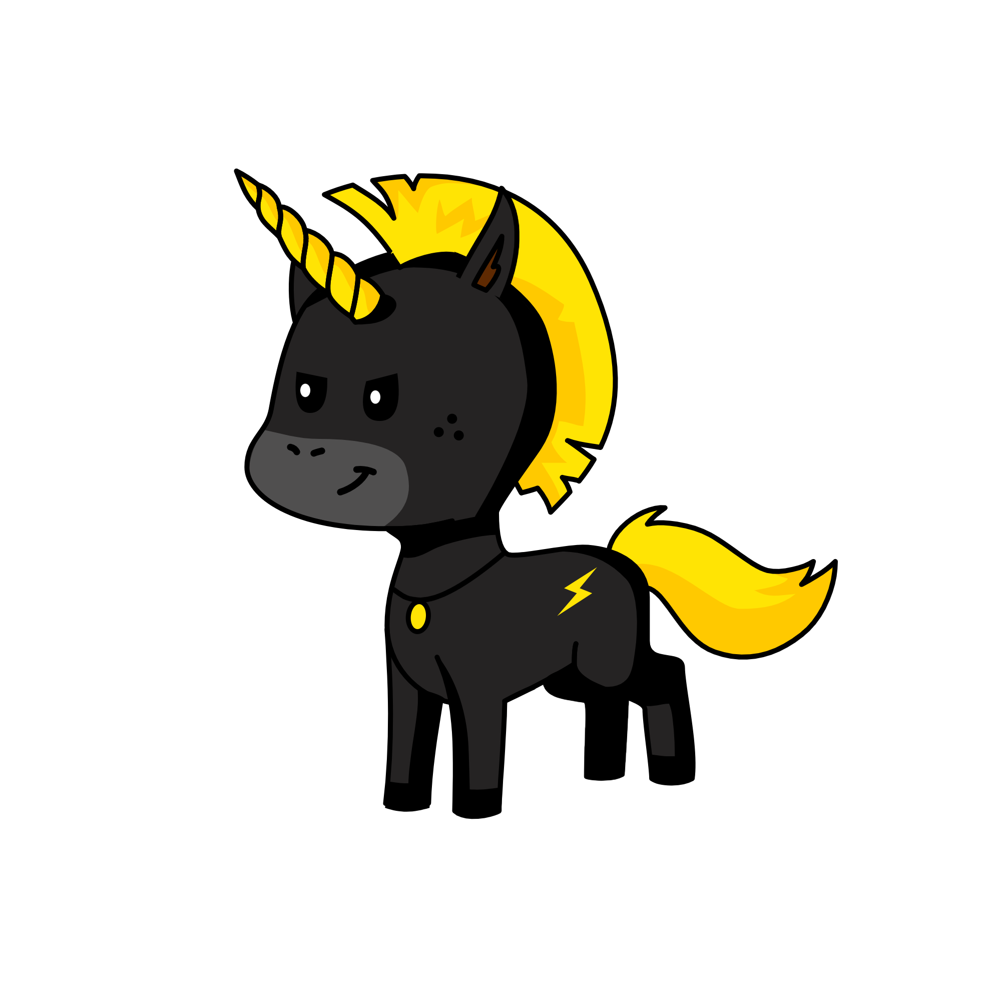 Bolt, the unicorn