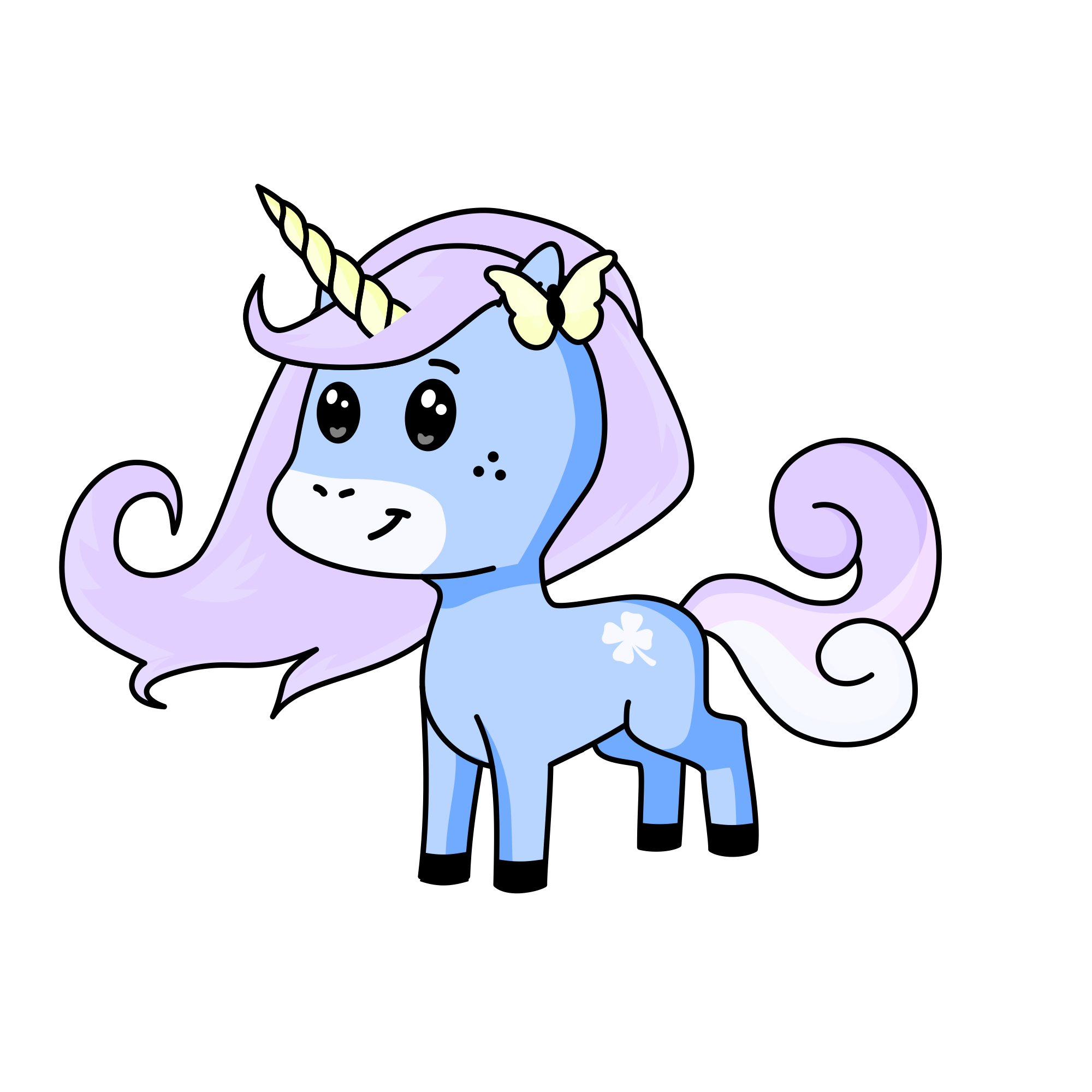 Lady Amberstone, the unicorn