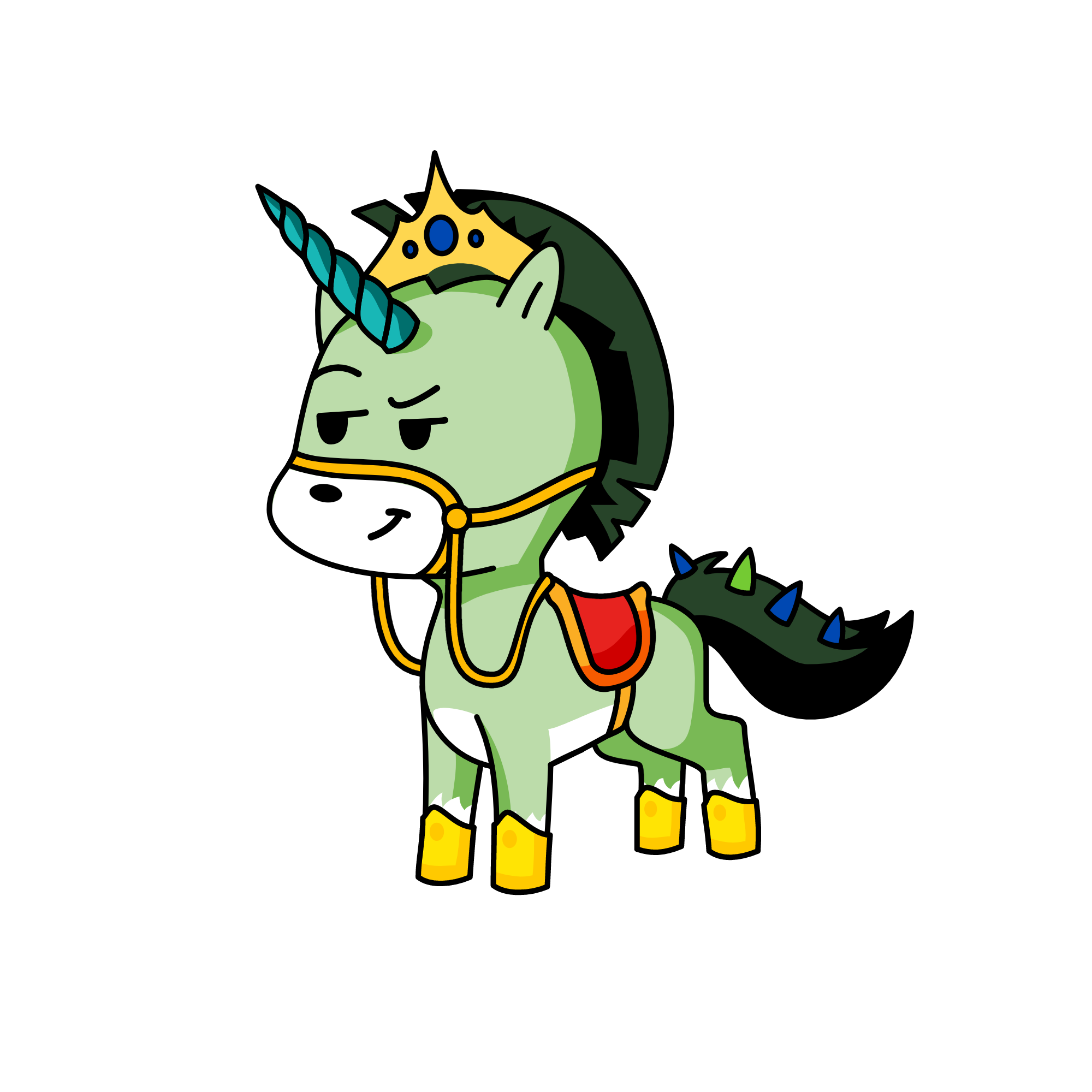 Sir Kingsly, the unicorn