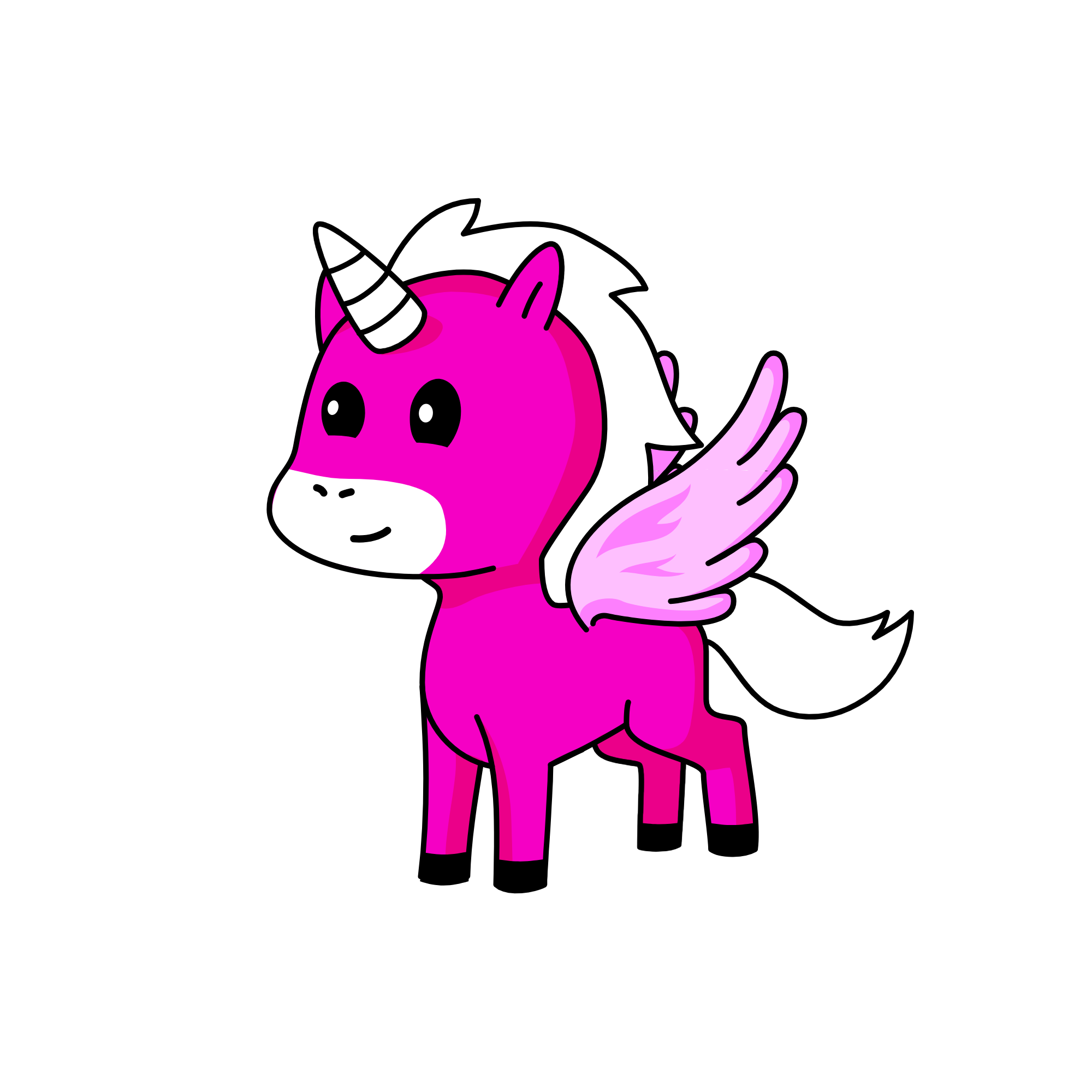 pinkie, the unicorn