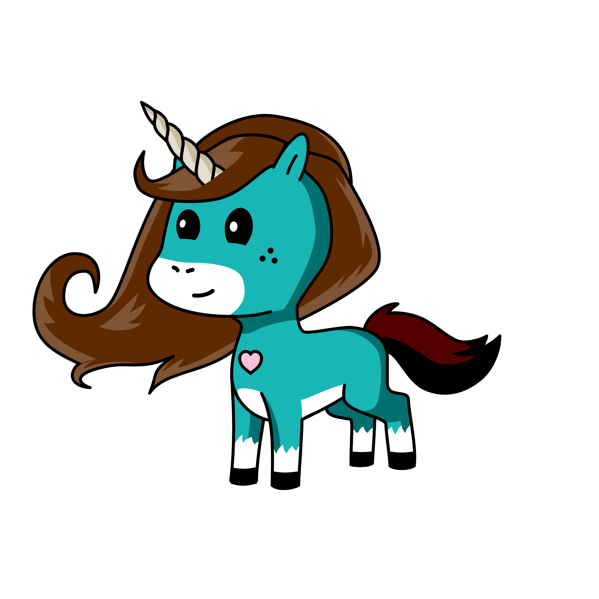 Cutie, the unicorn