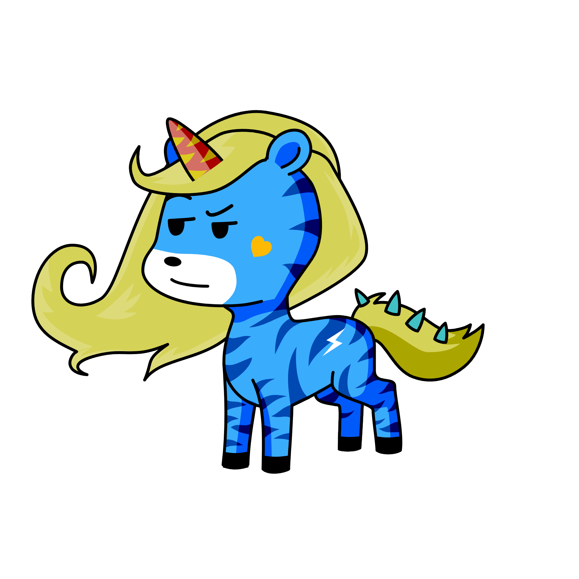 Jena, the unicorn