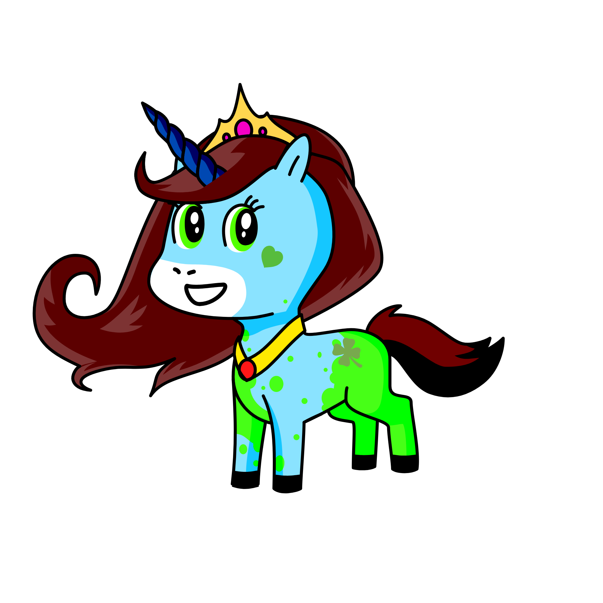 Flora, the unicorn