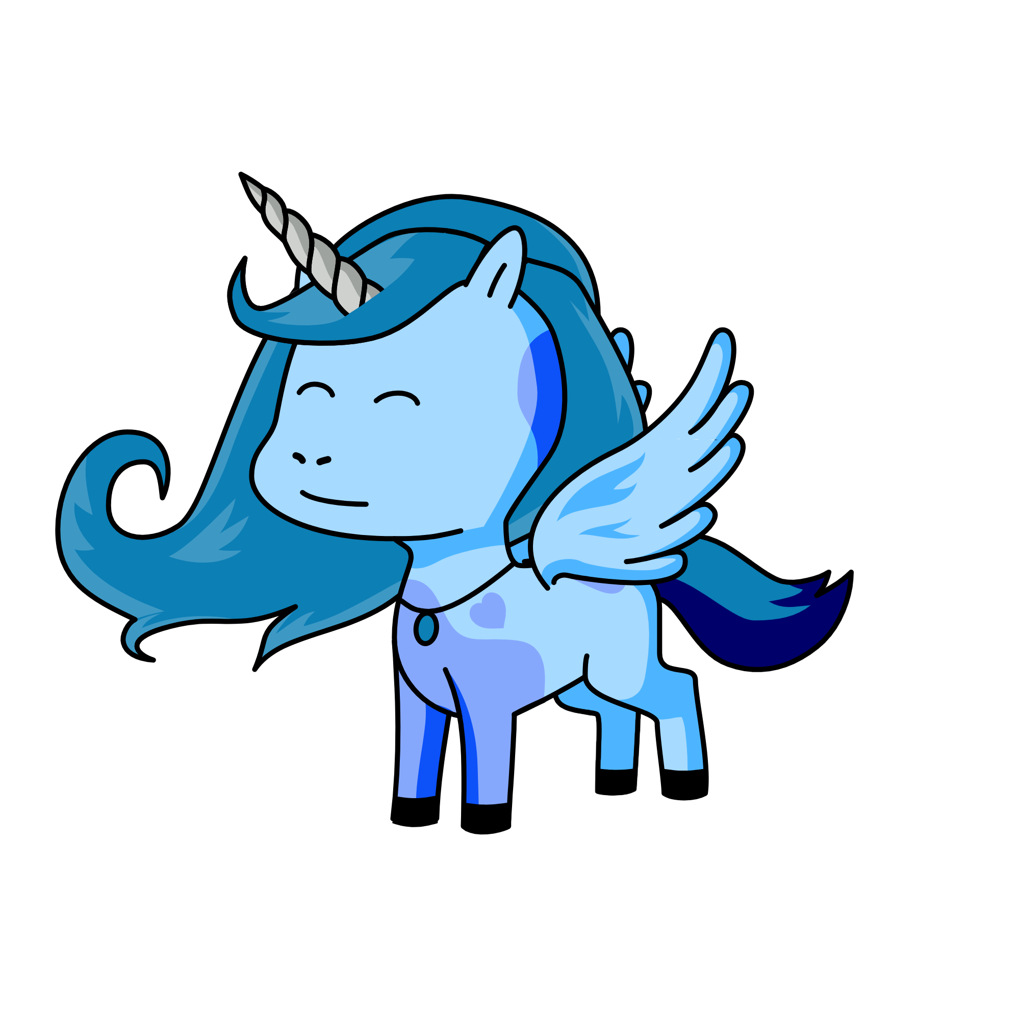 aqua, the unicorn