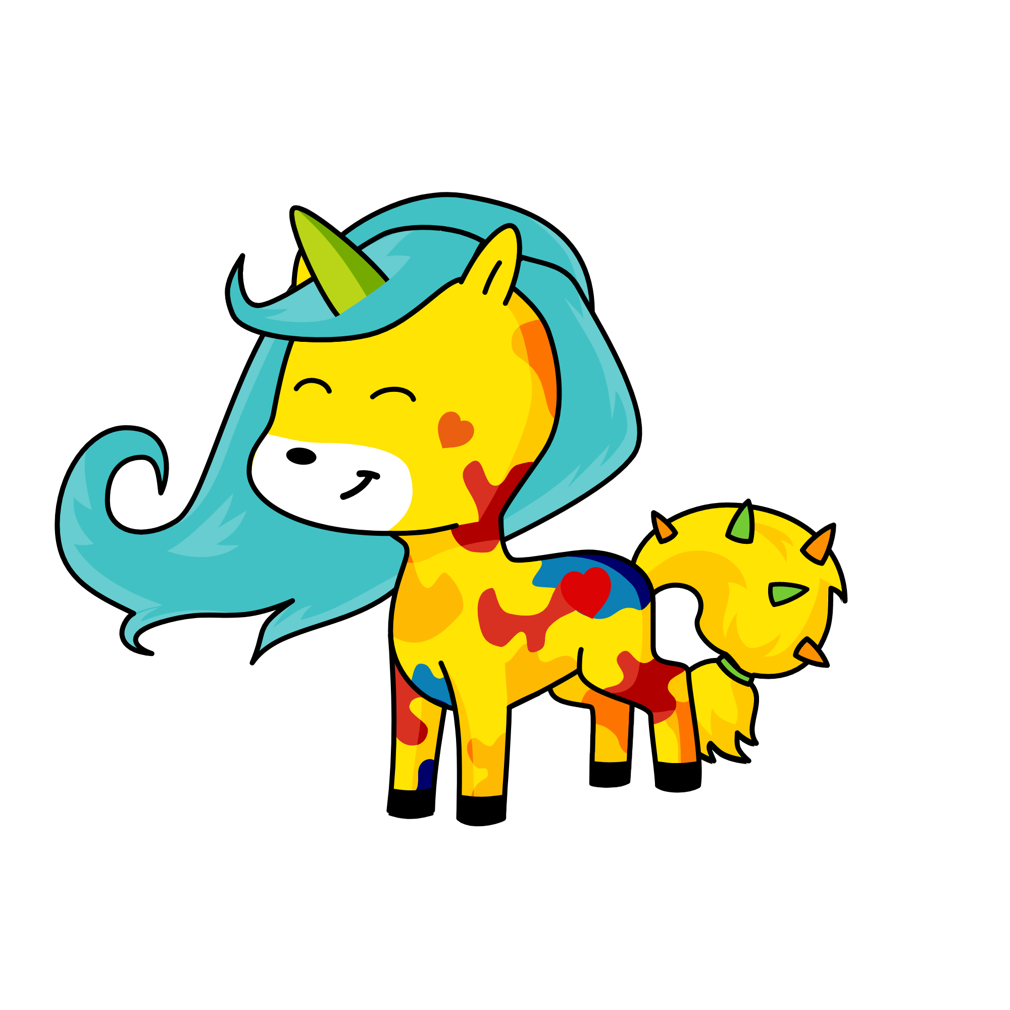Vrinda, the unicorn